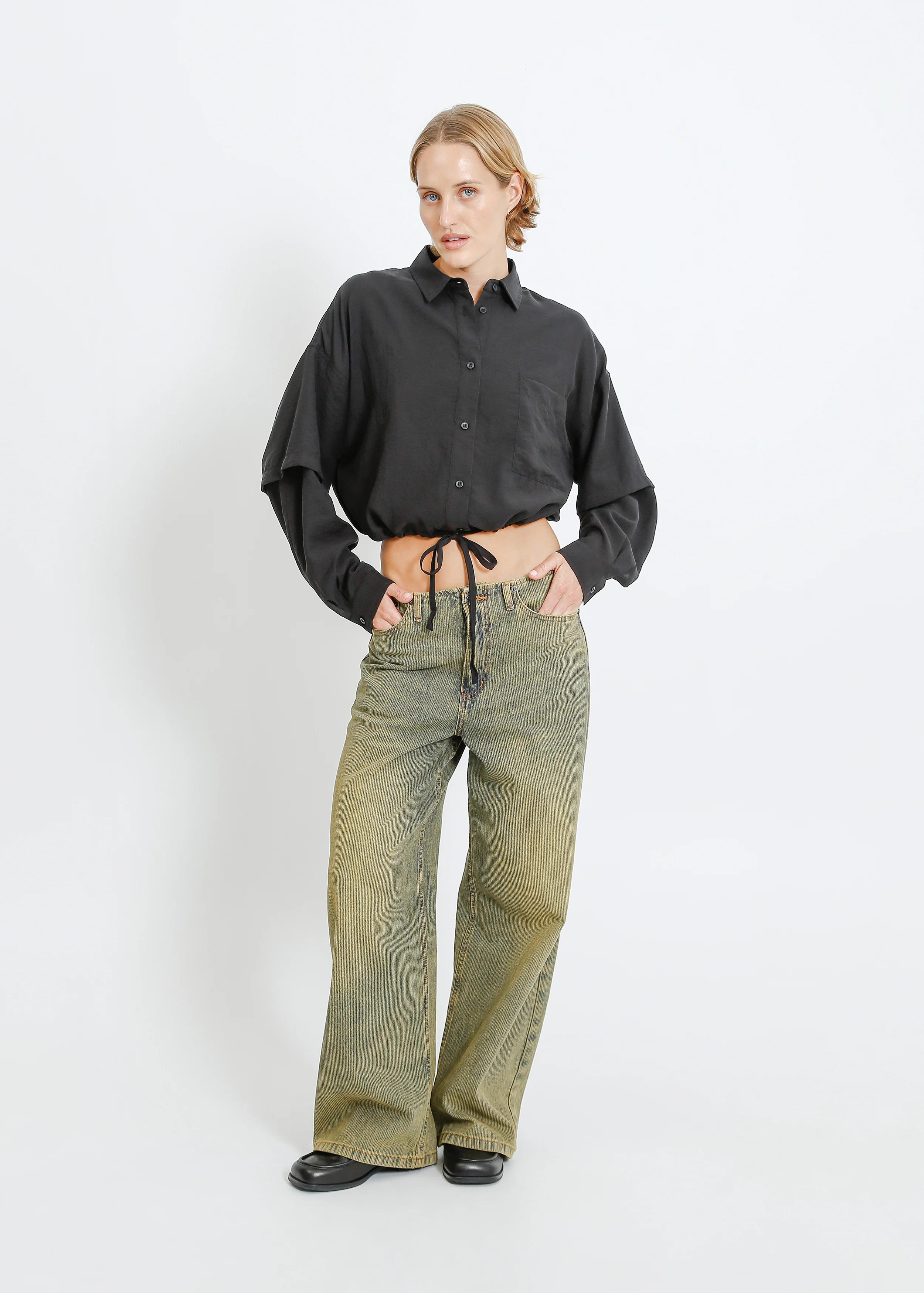 Adlina Shirt / Black - Image 5