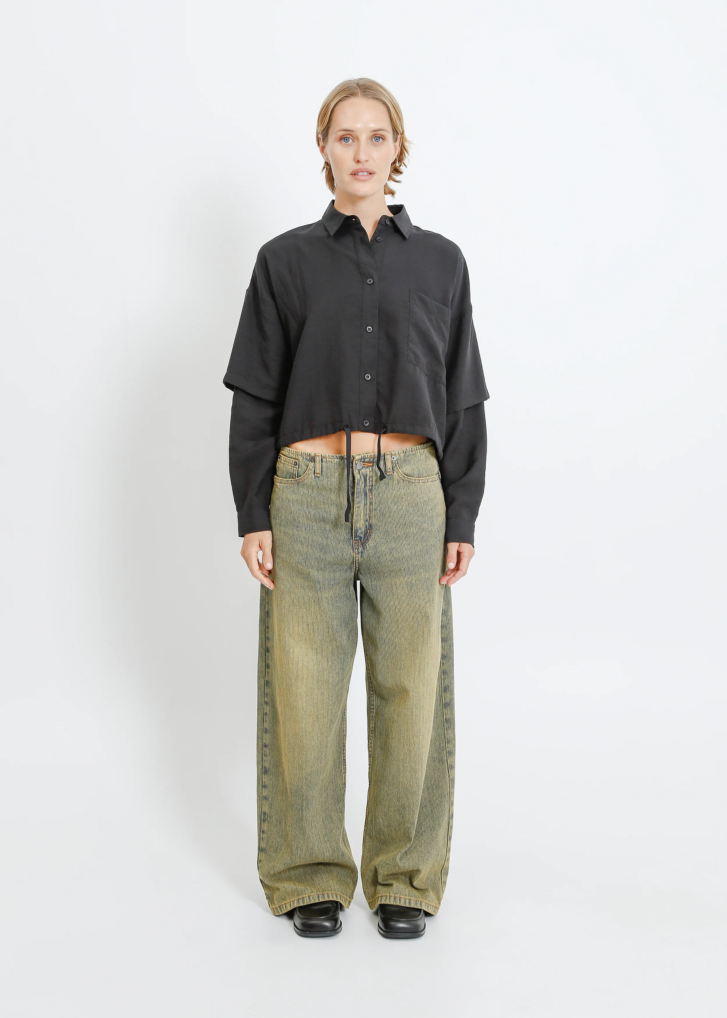 Adlina Shirt / Black - Image 6
