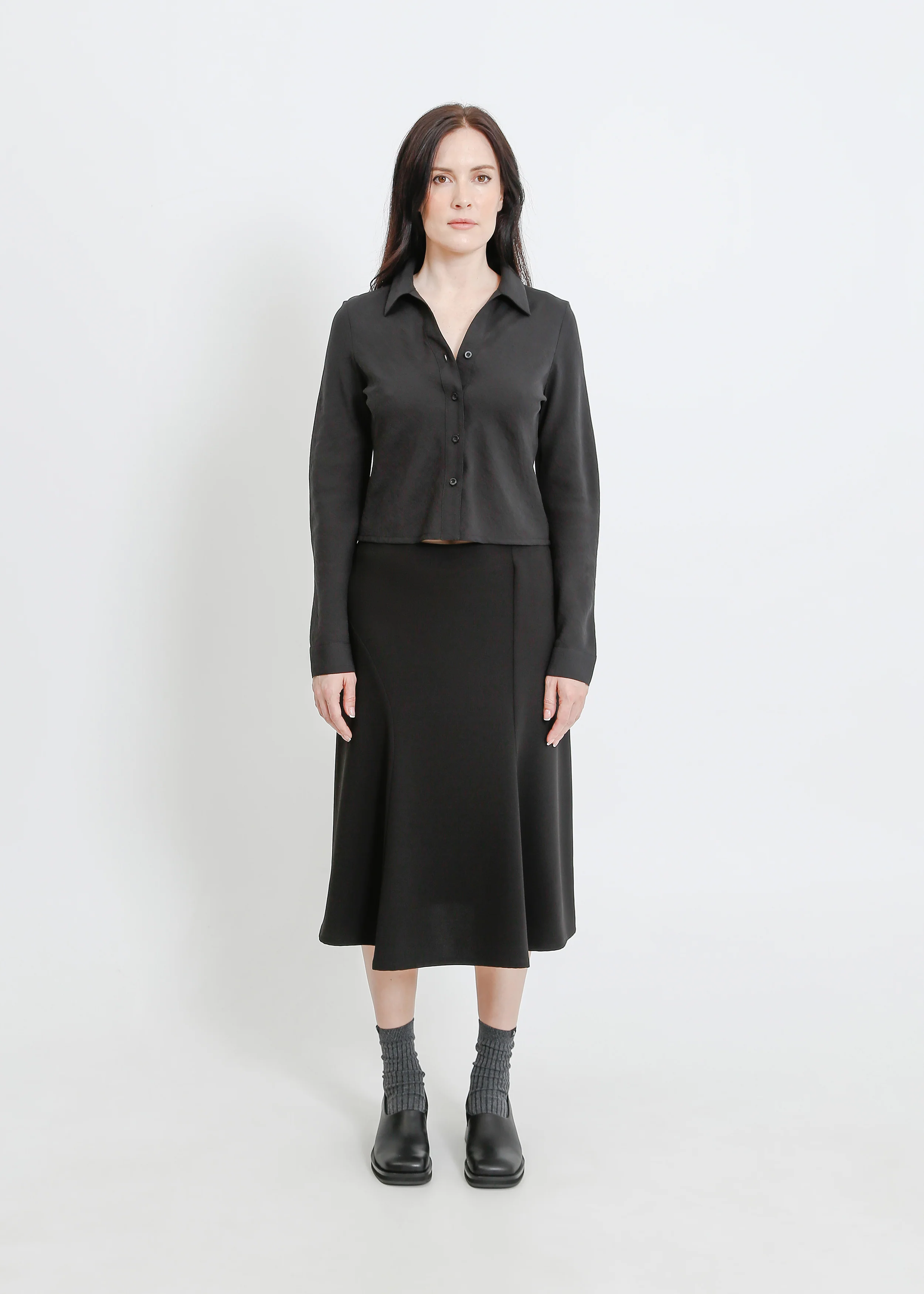 Alora Shirt / Black - Image 5