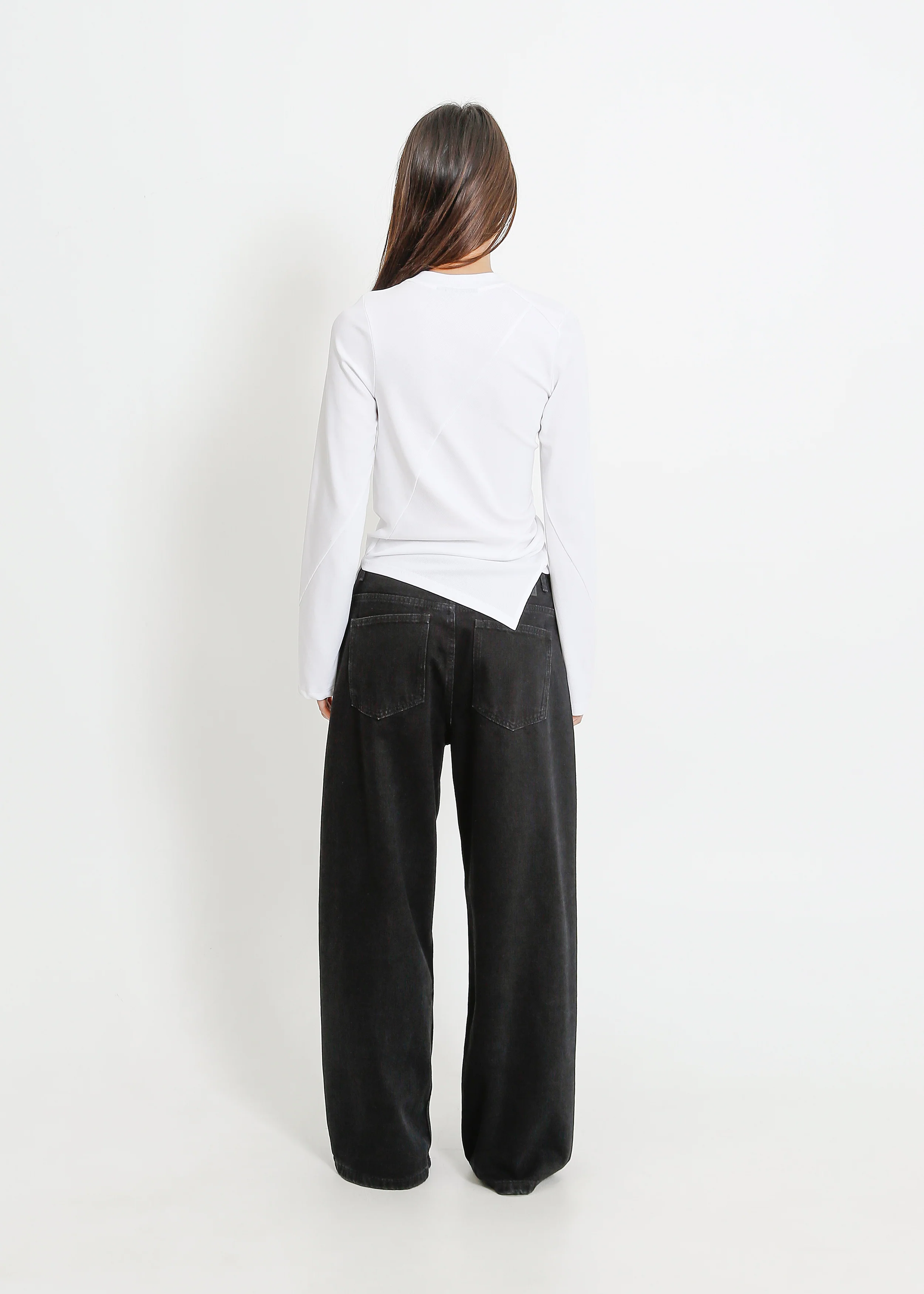 Amelia Twist Top / White - Image 4