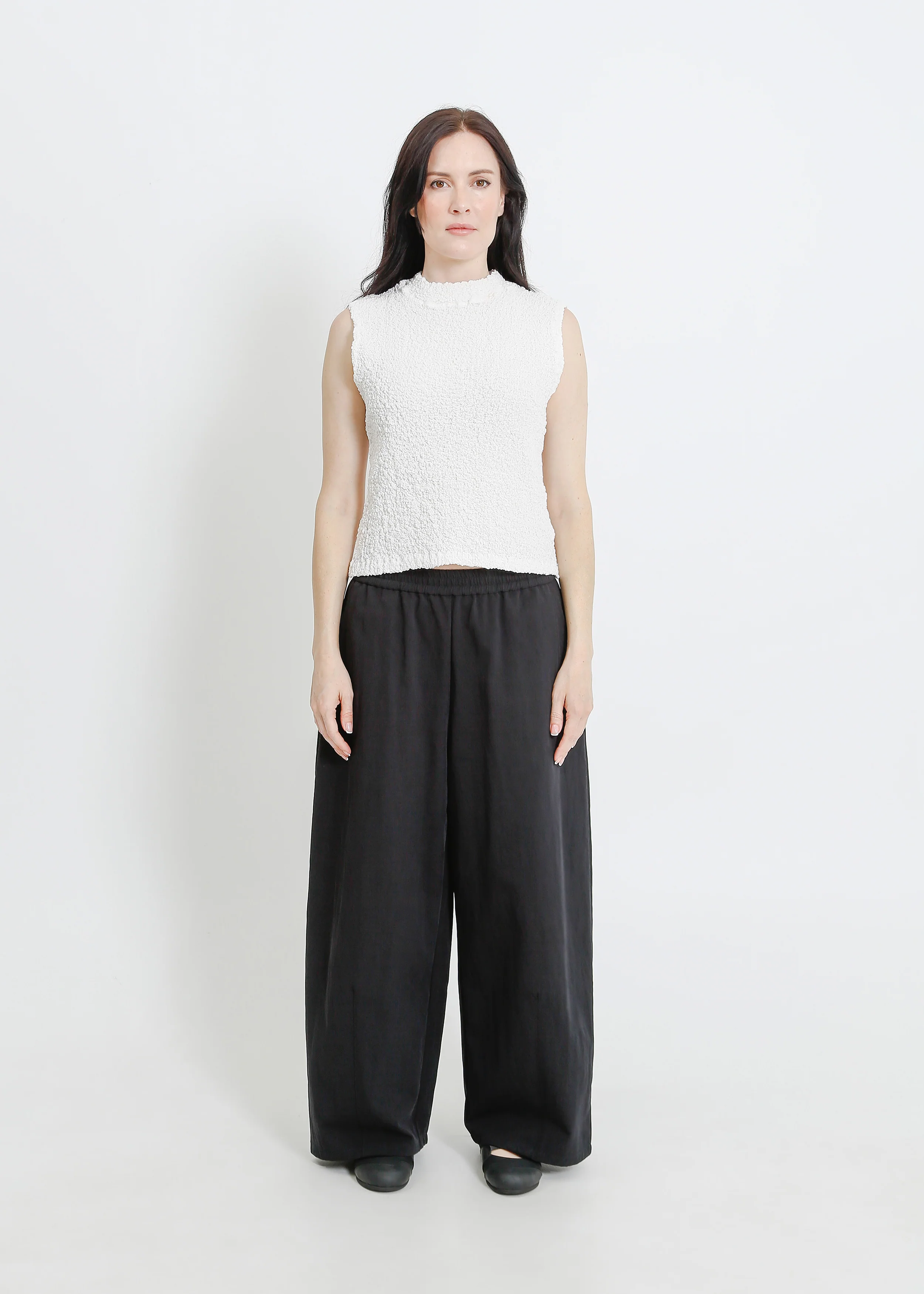 Artis Pleat Top / White - Image 10