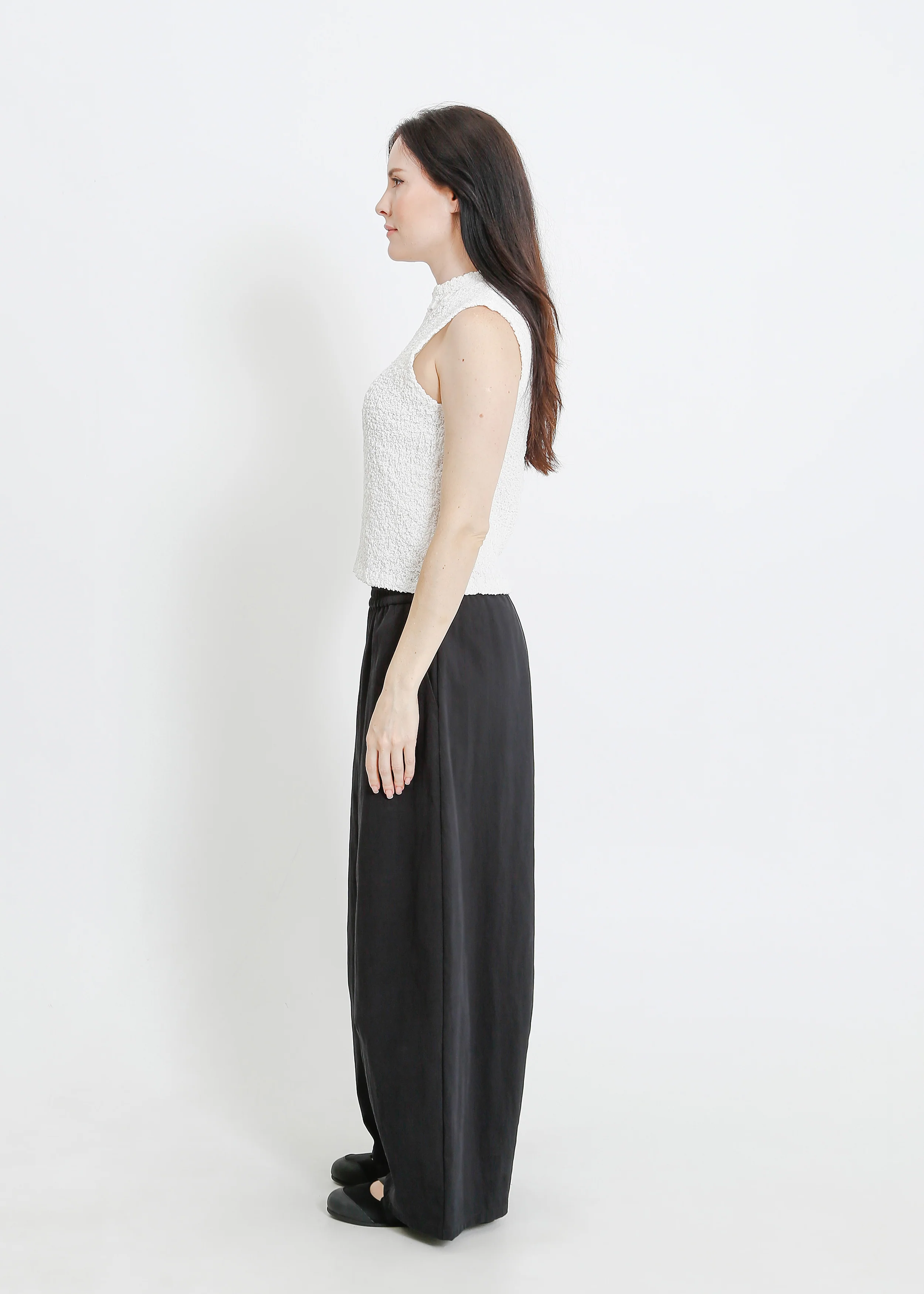 Artis Pleat Top / White - Image 8
