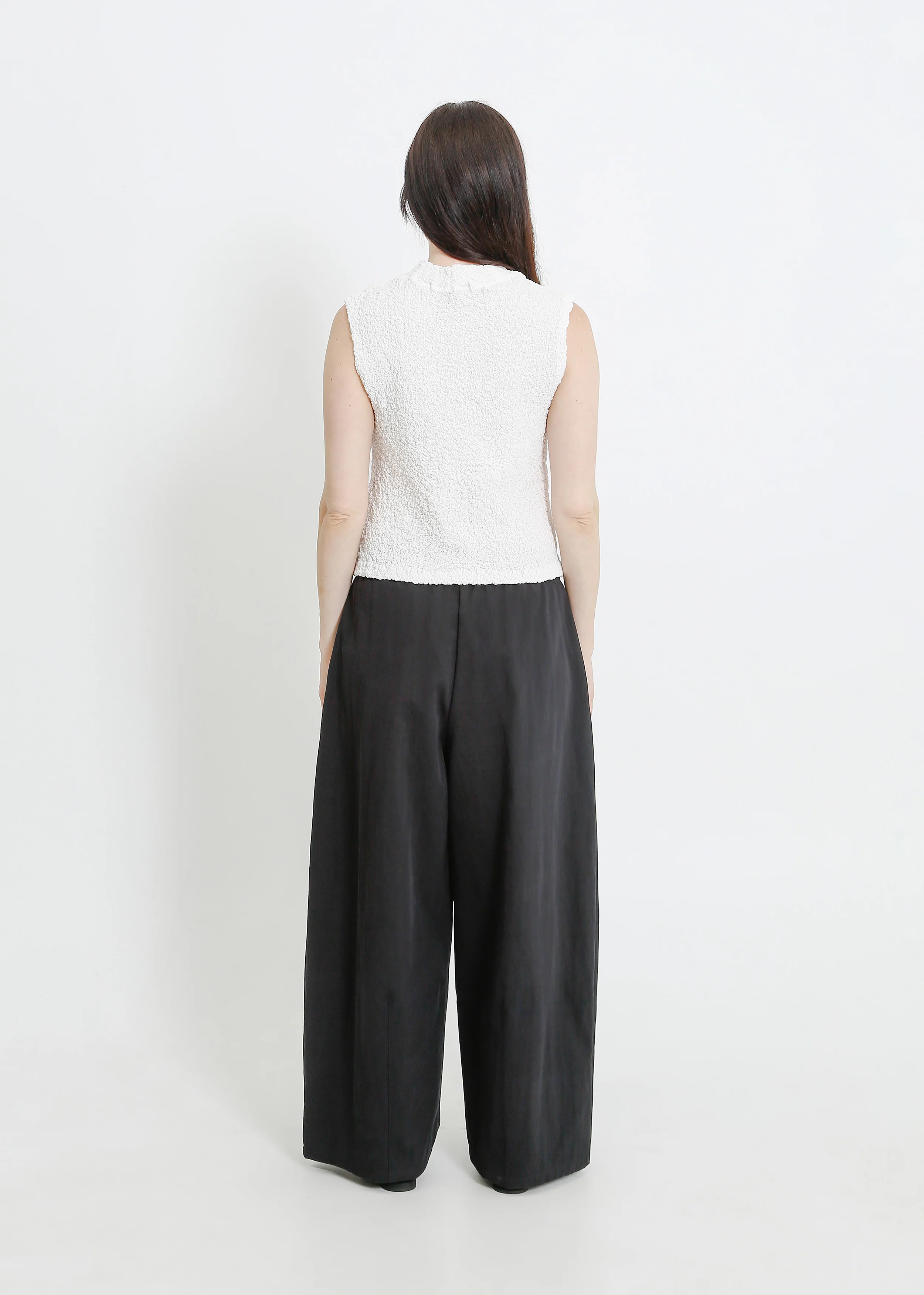 Artis Pleat Top / White - Image 9