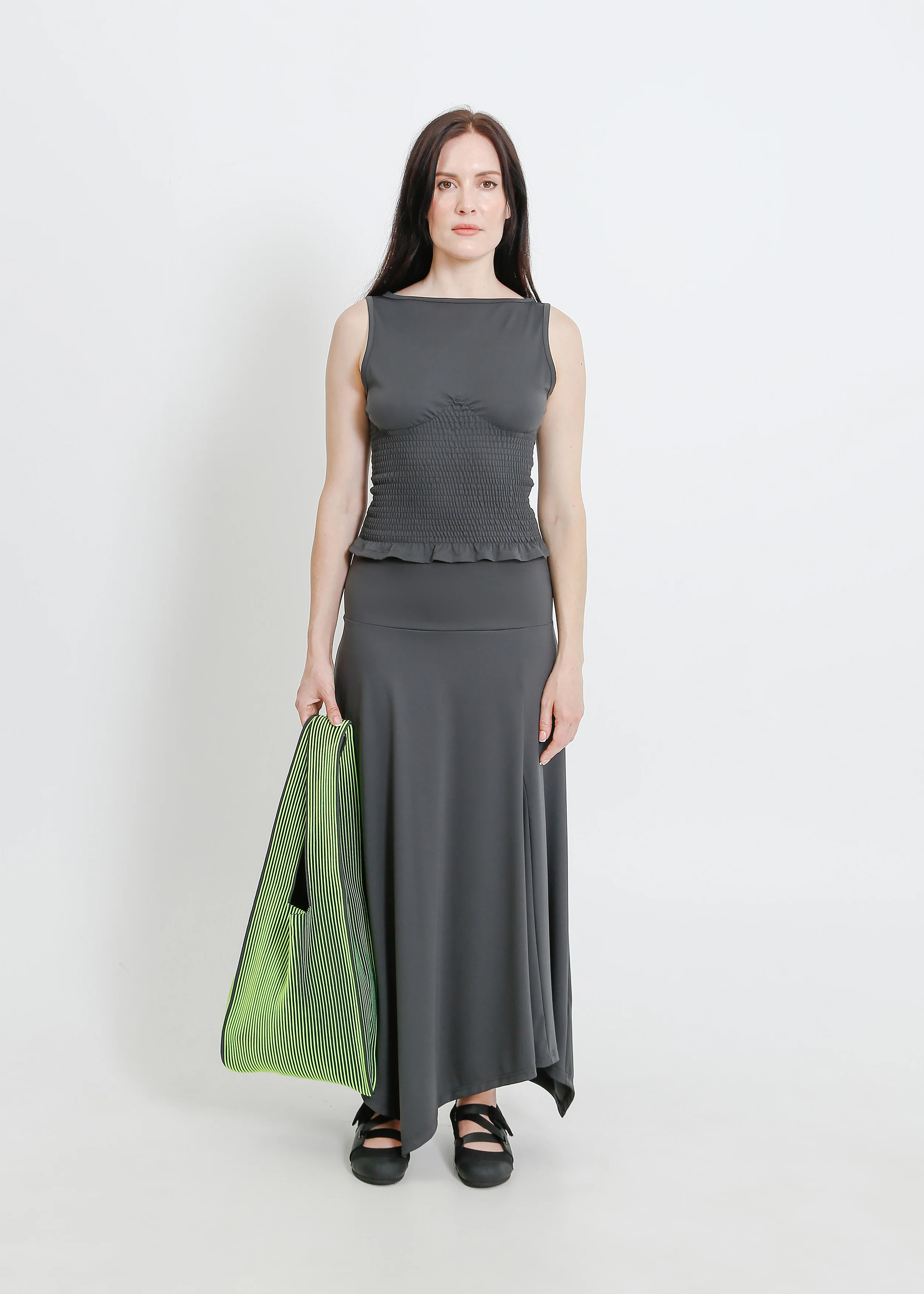 Bay Knit Tote / Graphite-Splice - Image 3