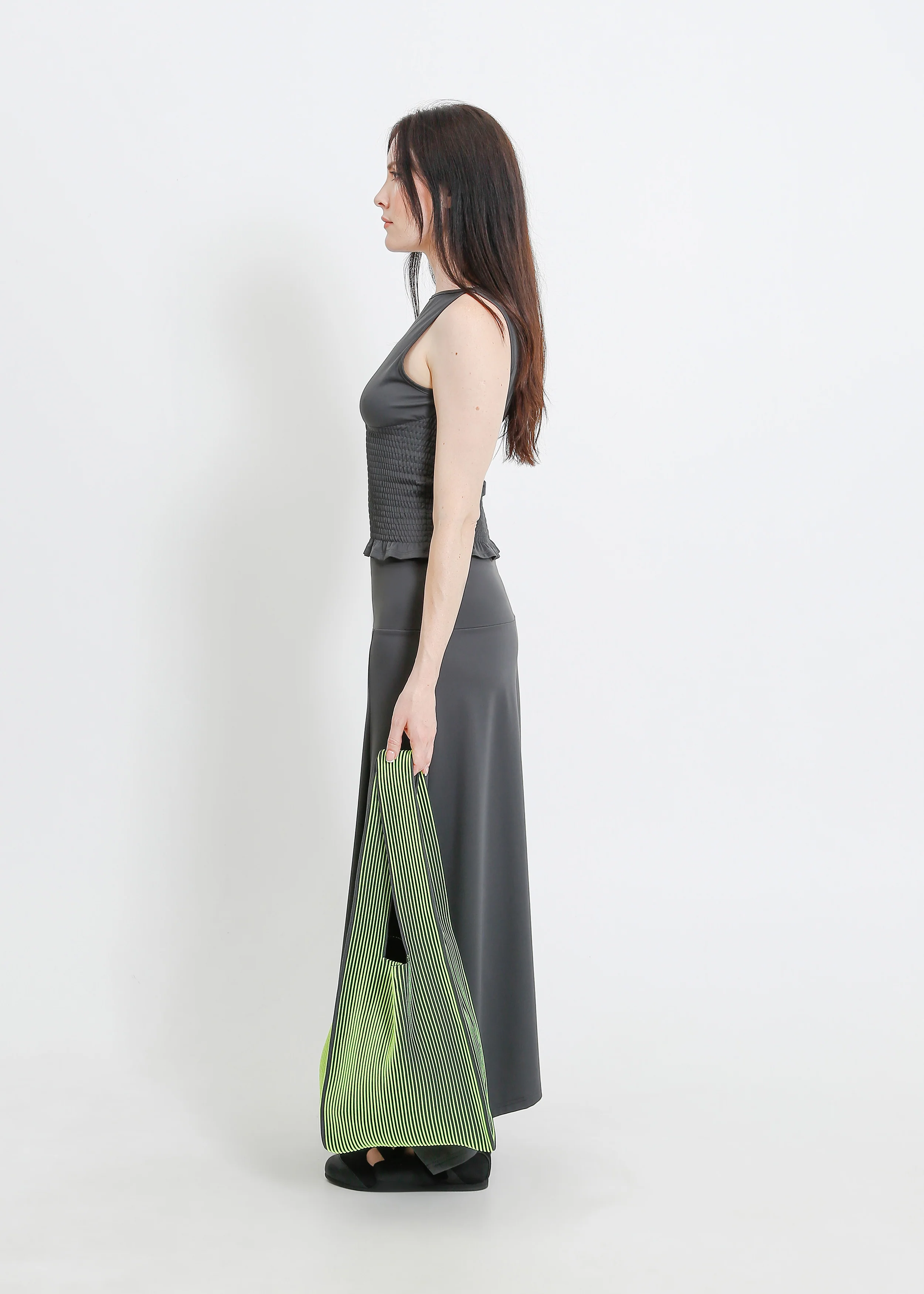 Bay Knit Tote / Graphite-Splice - Image 4