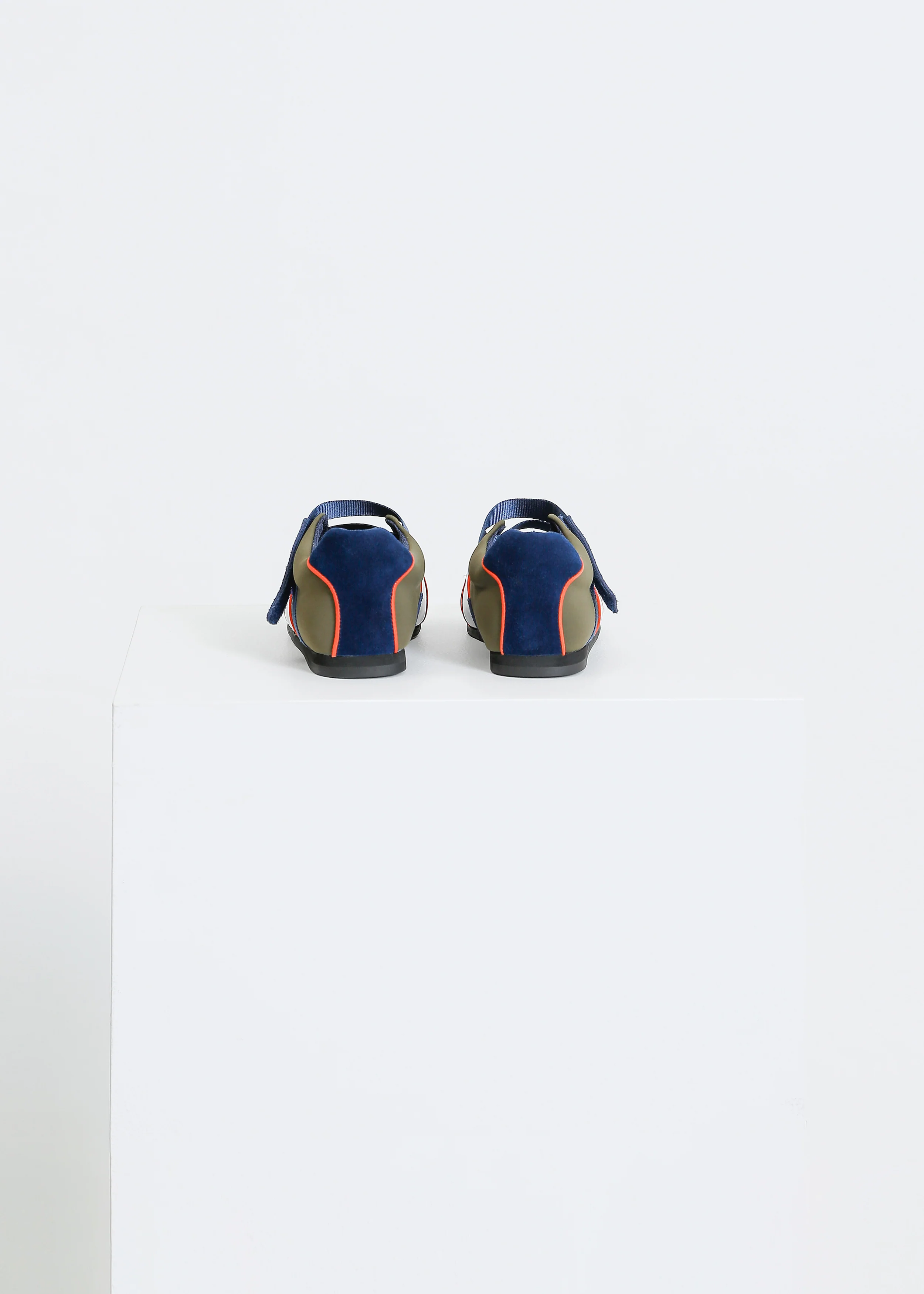 Beck Sneaker / Navy-Khaki-Flame - Image 4