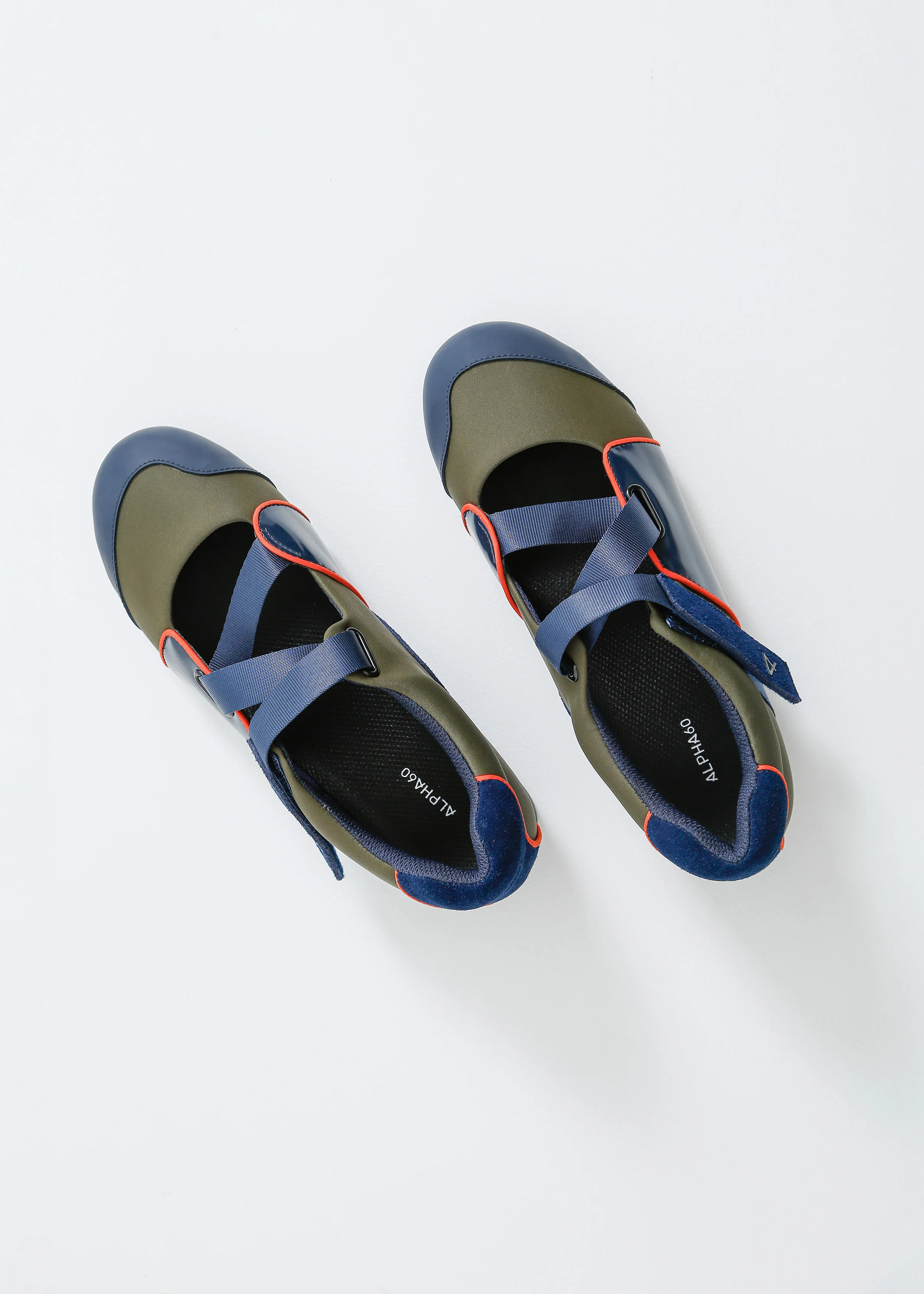 Beck Sneaker / Navy-Khaki-Flame - Image 6