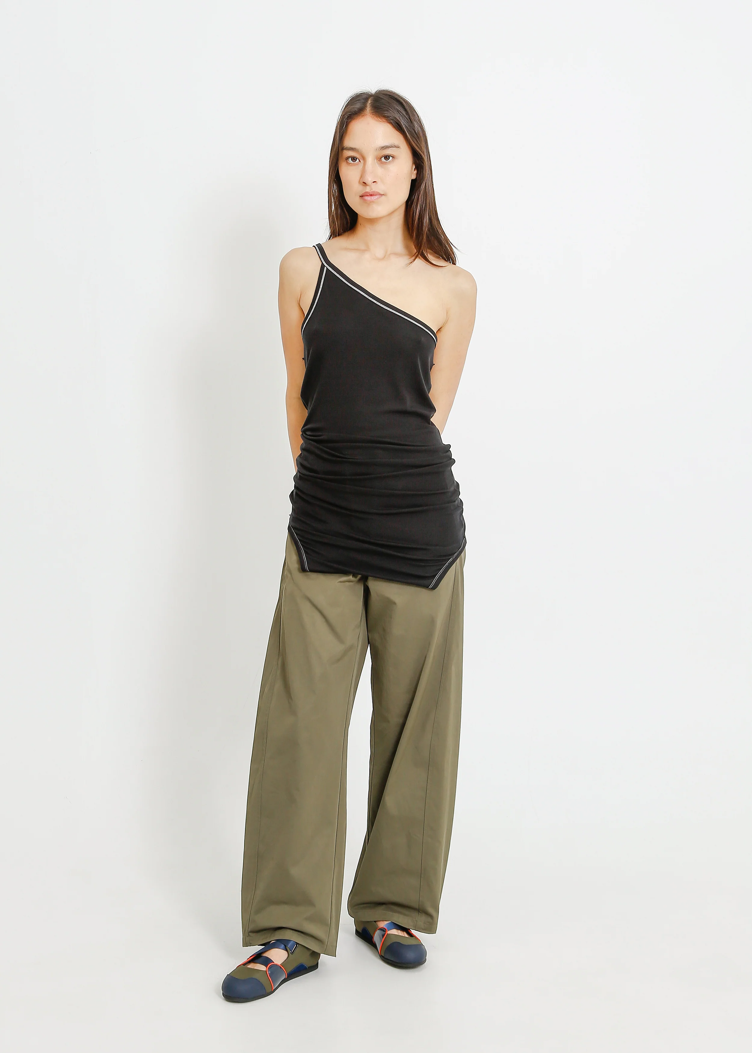 Beck Sneaker / Navy-Khaki-Flame - Image 7