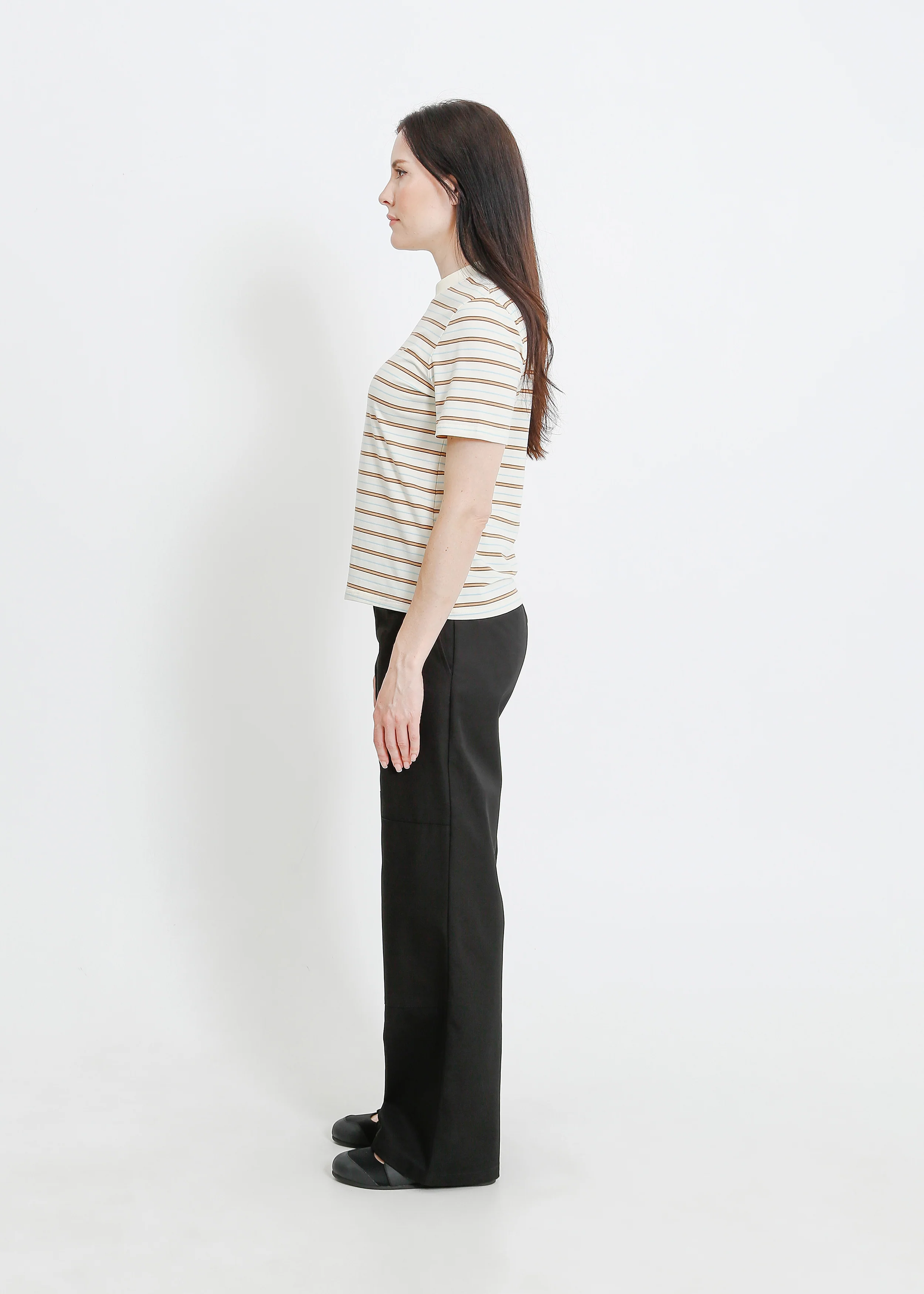 Canto Tee / Cream-Brown-Blue - Image 8