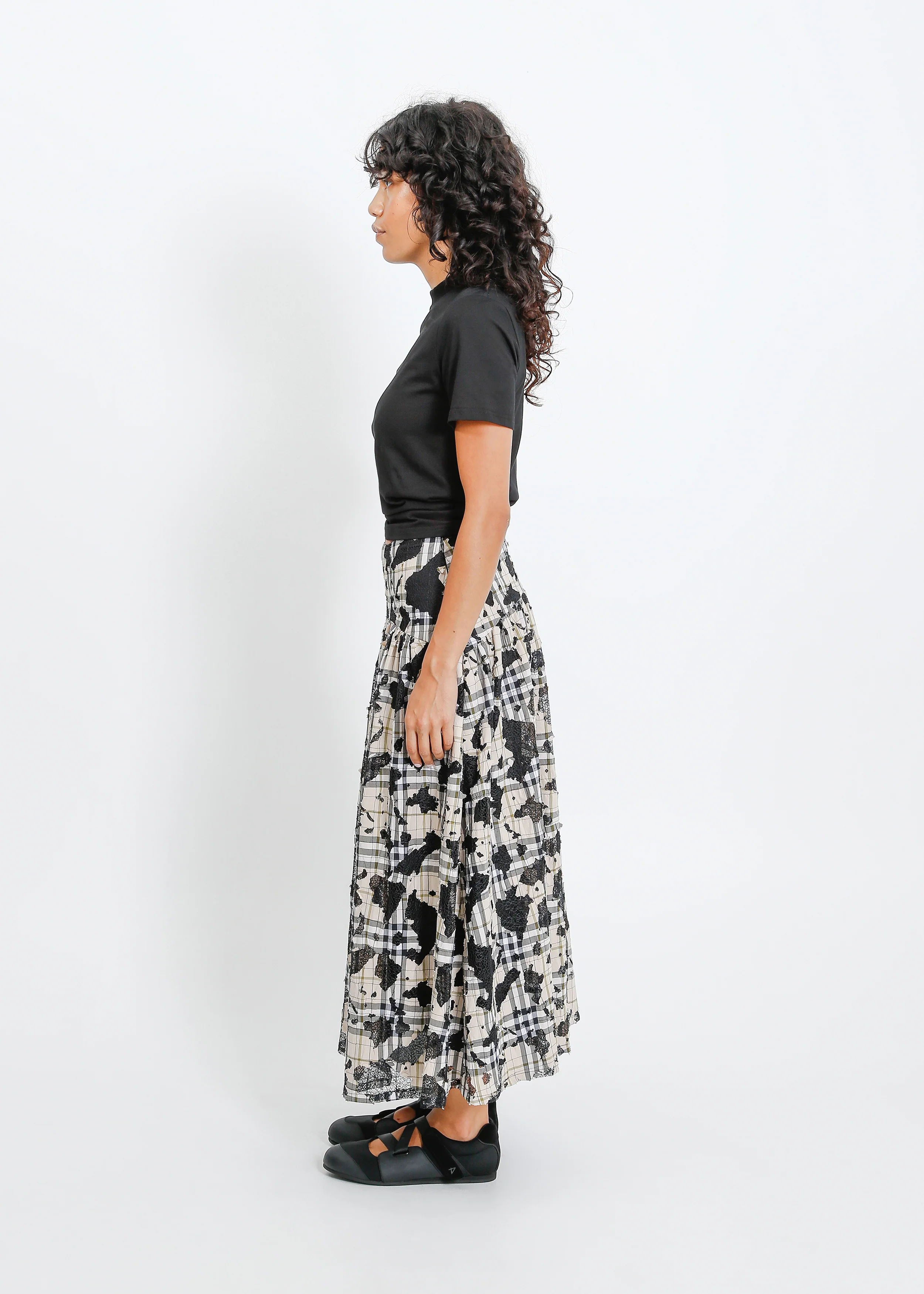 Desna Skirt / Moss-Black - Image 3