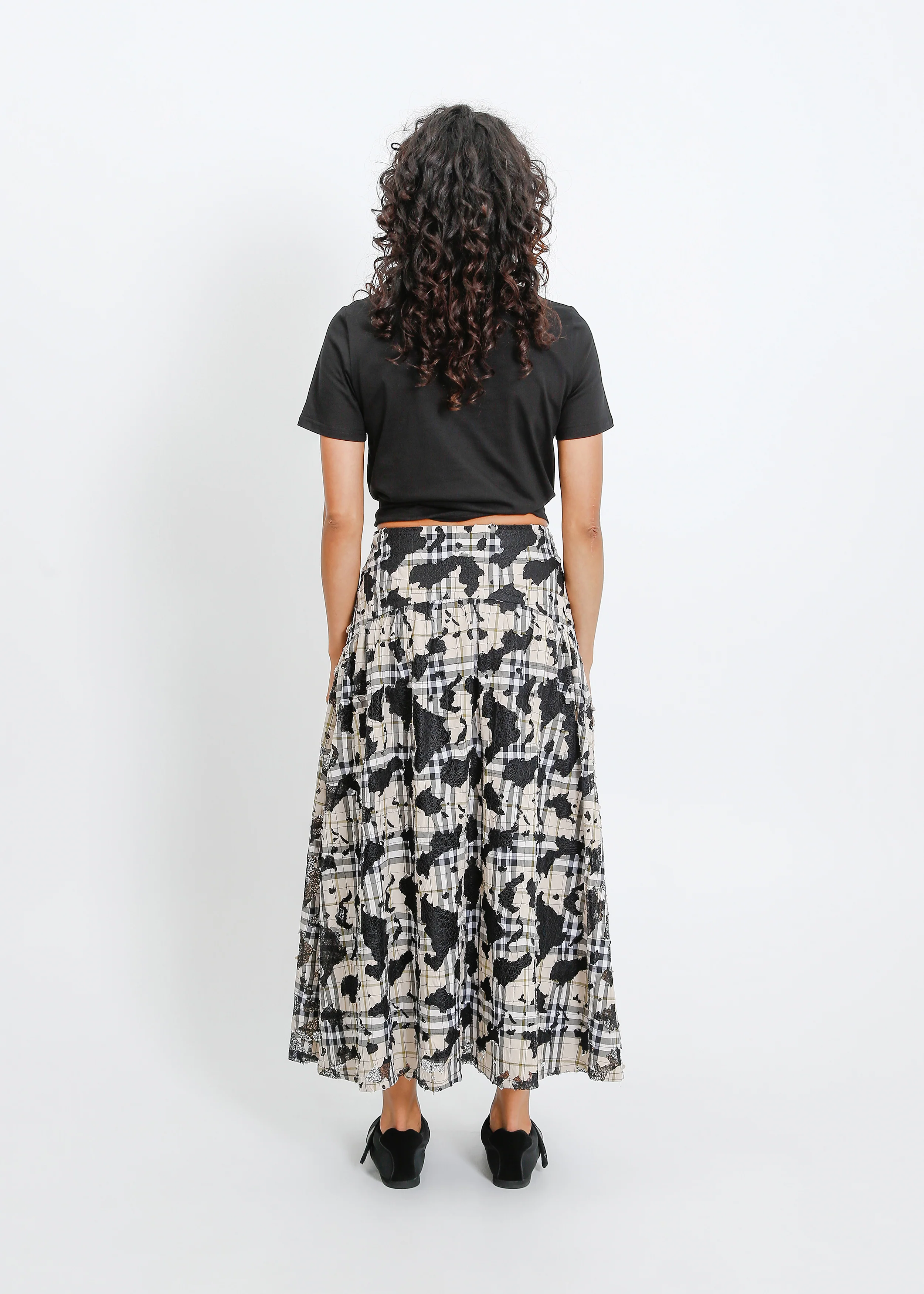 Desna Skirt / Moss-Black - Image 4