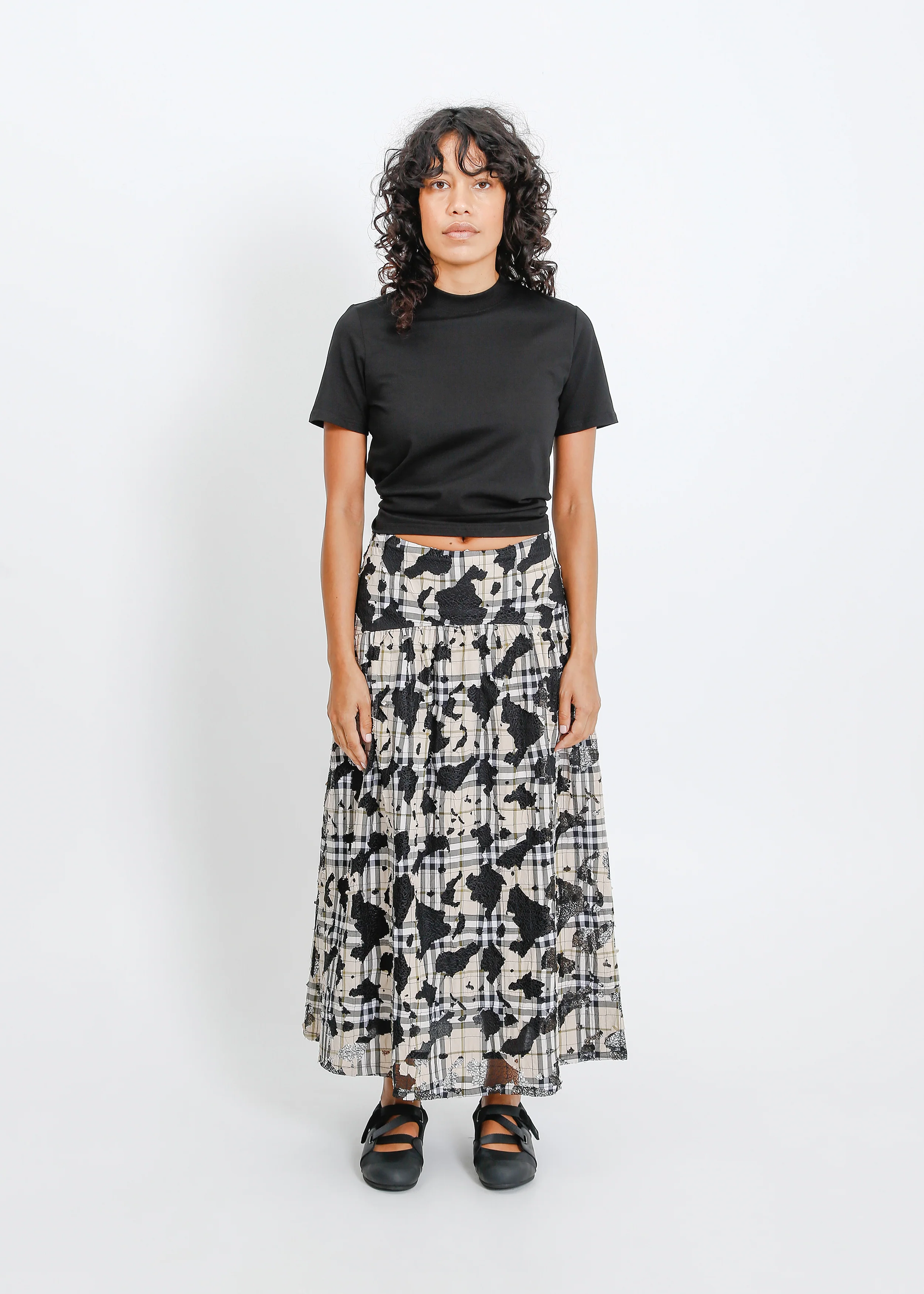 Desna Skirt / Moss-Black - Image 5