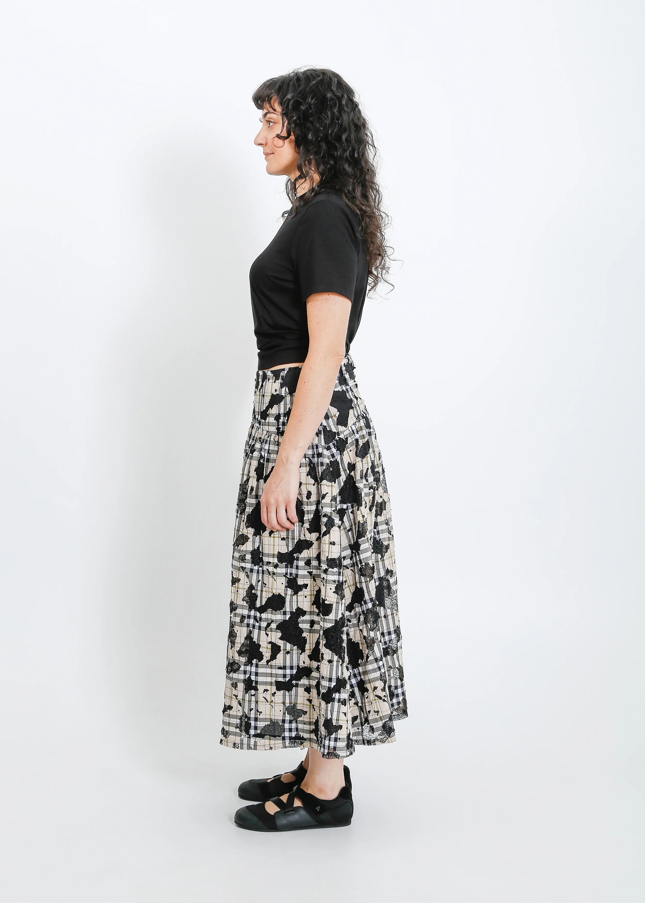 Desna Skirt / Moss-Black - Image 8