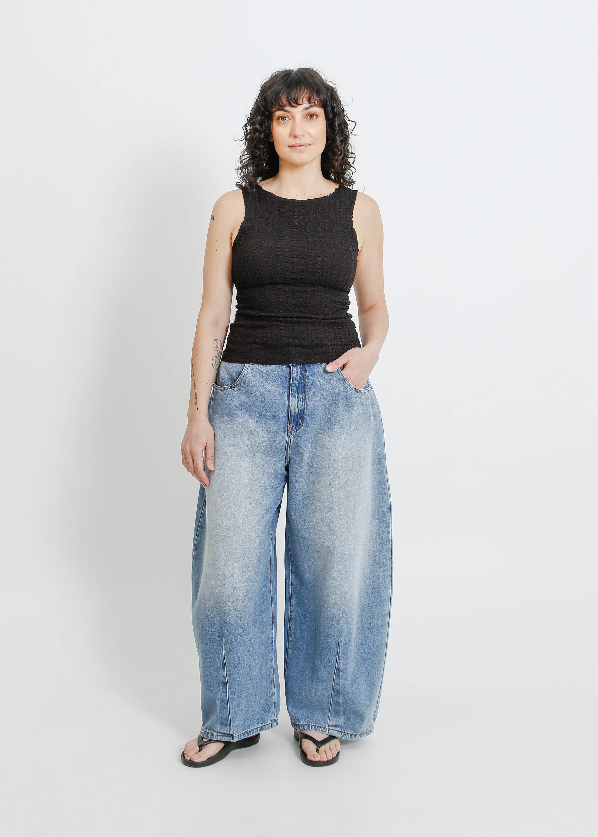 Ellie Jean Long / Light Indigo - Image 10