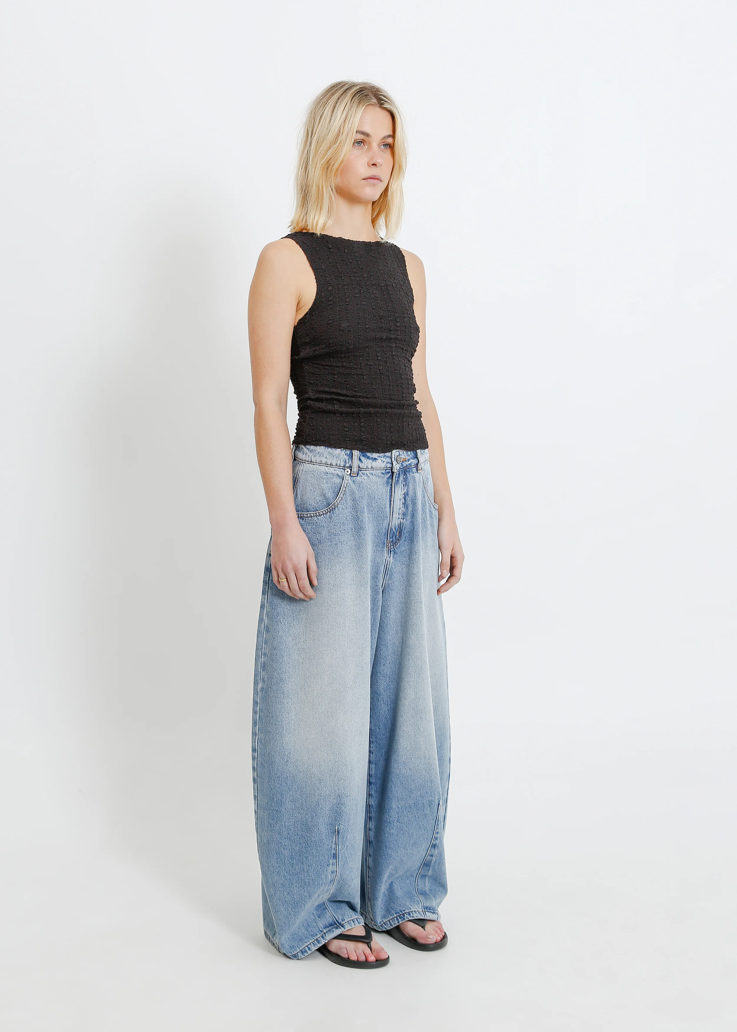 Ellie Jean Long / Light Indigo - Image 2