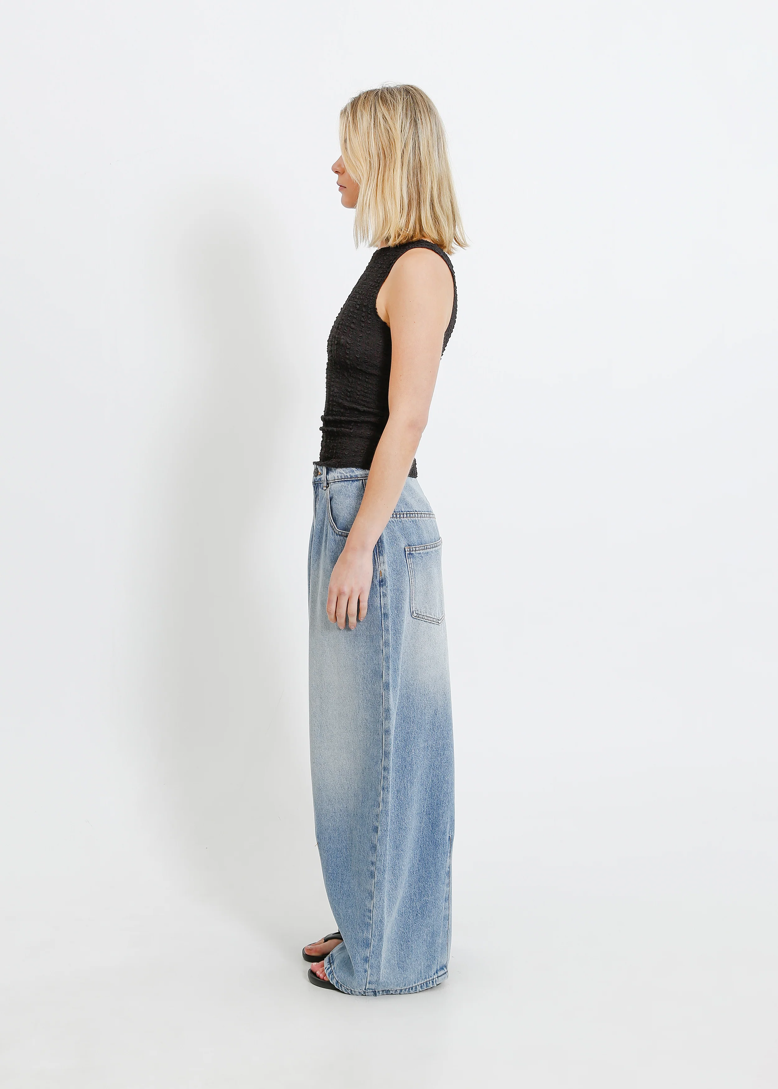 Ellie Jean Long / Light Indigo - Image 3