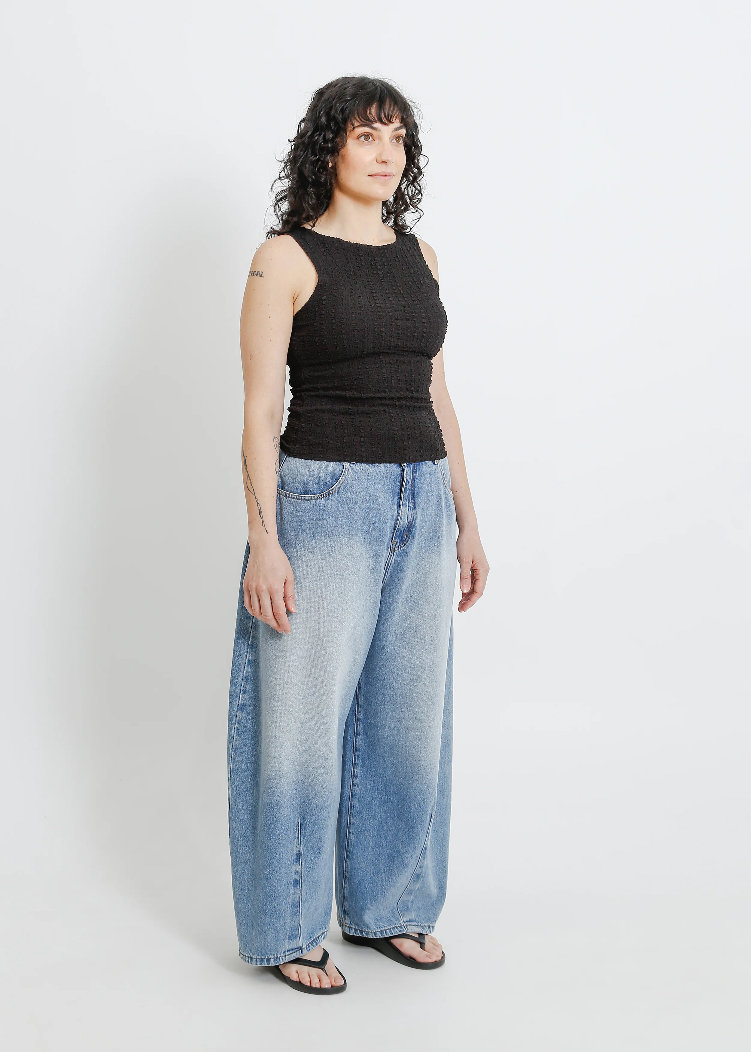 Ellie Jean Long / Light Indigo - Image 7