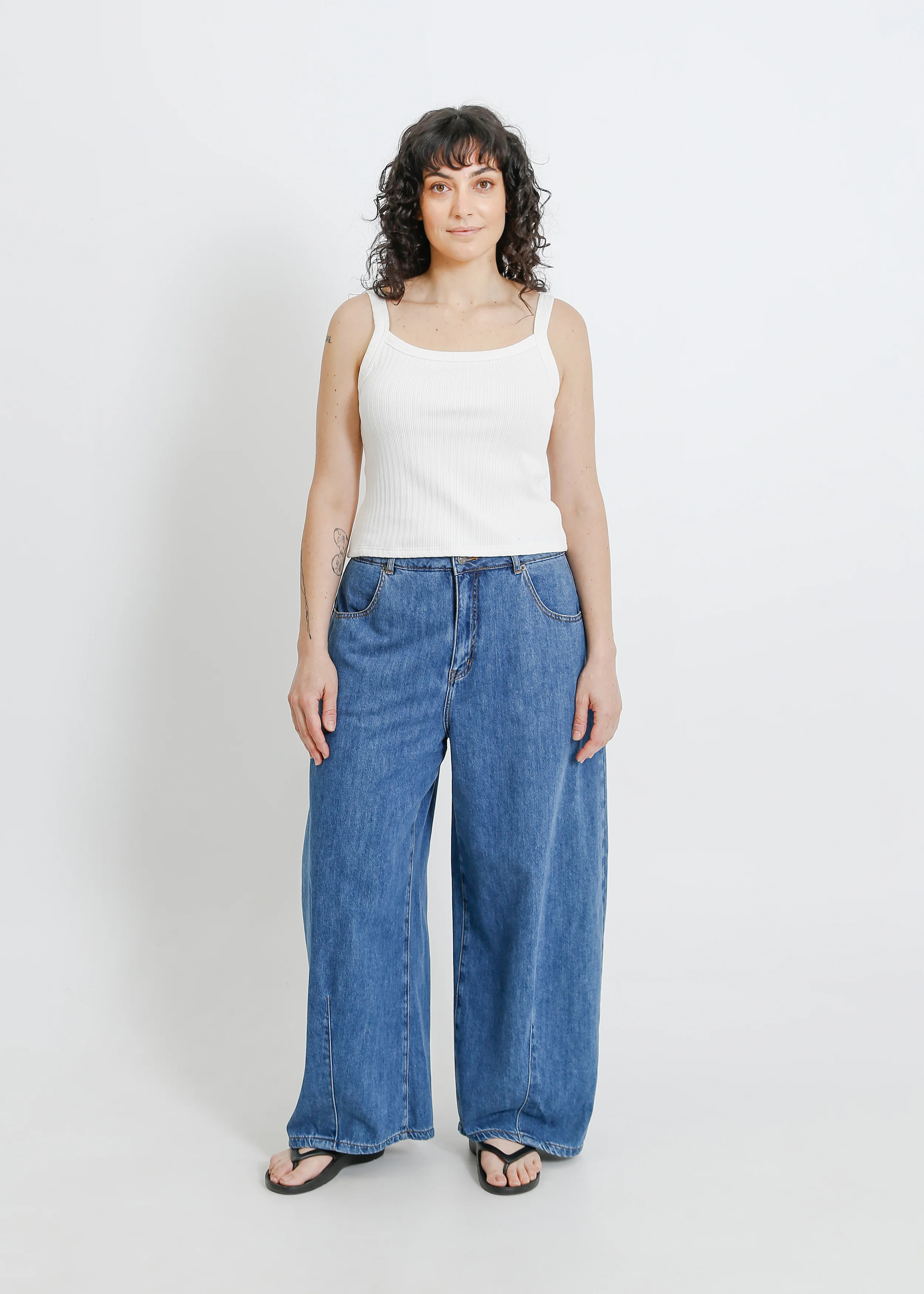 Ellie Jean Long / Medium Indigo - Image 10