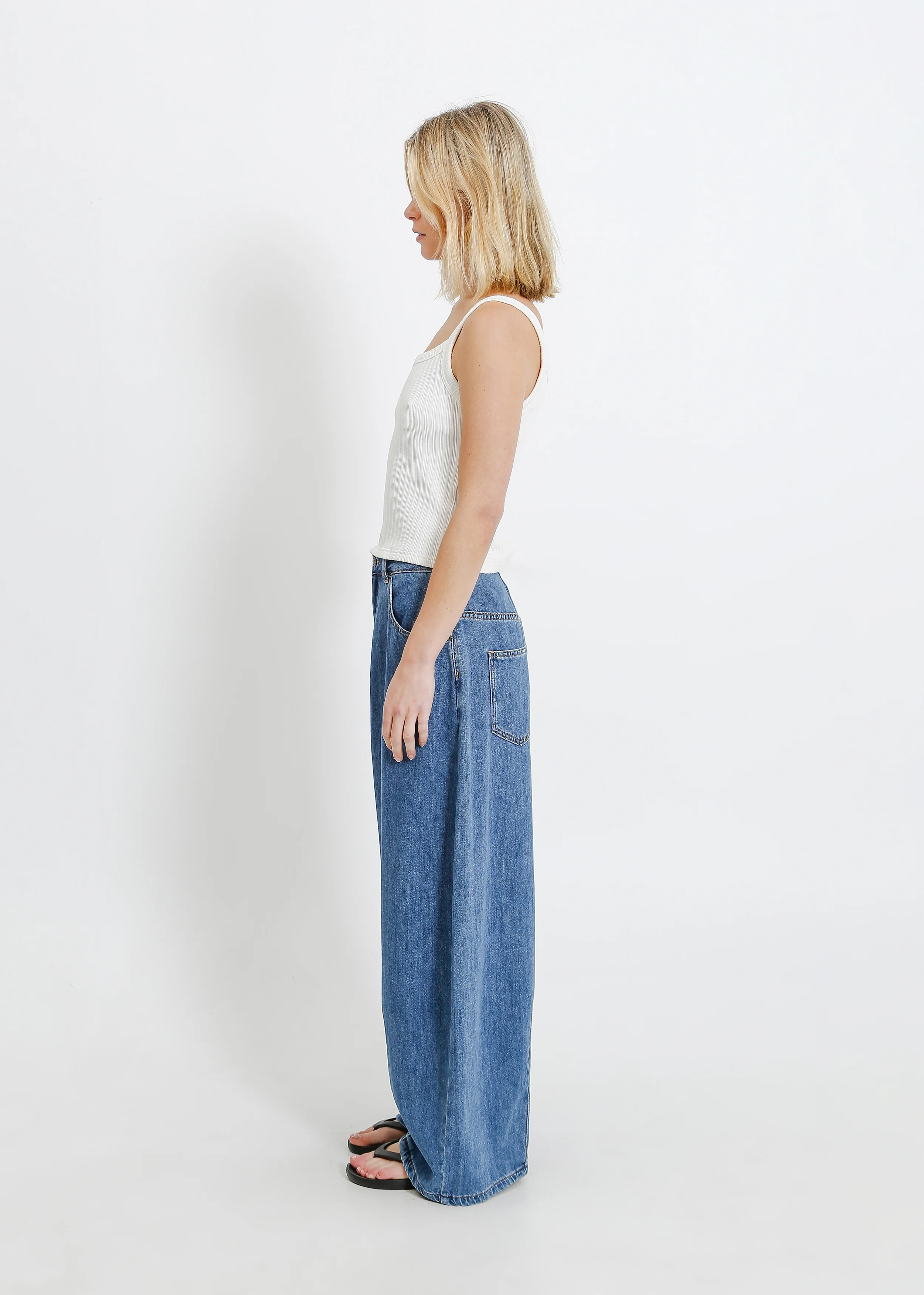 Ellie Jean Long / Medium Indigo - Image 3