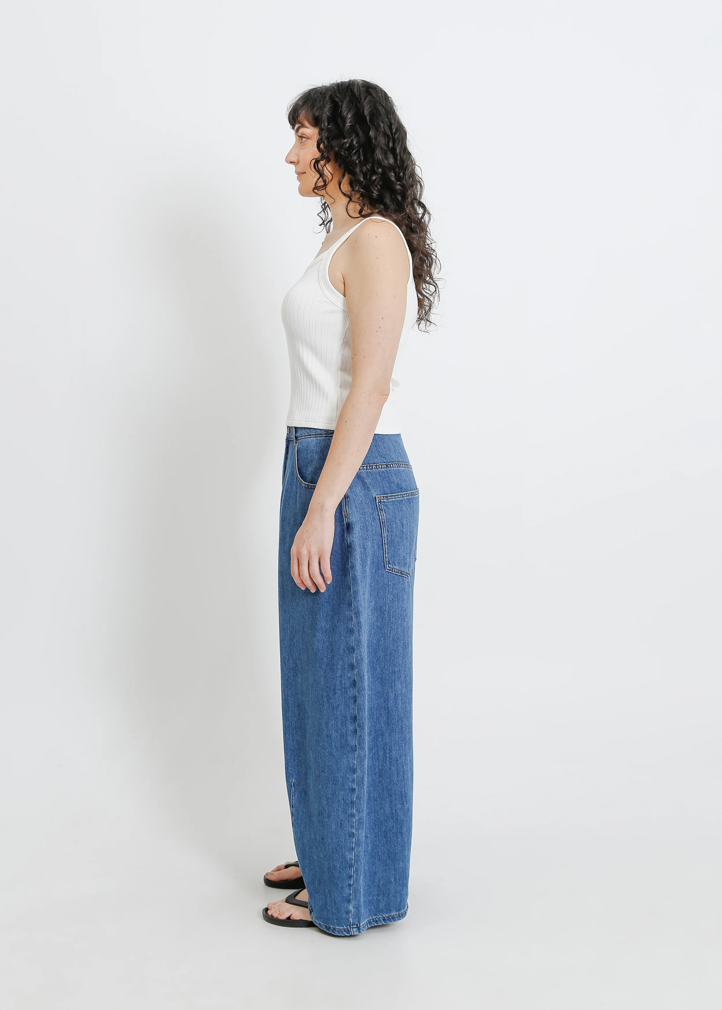 Ellie Jean Long / Medium Indigo - Image 8