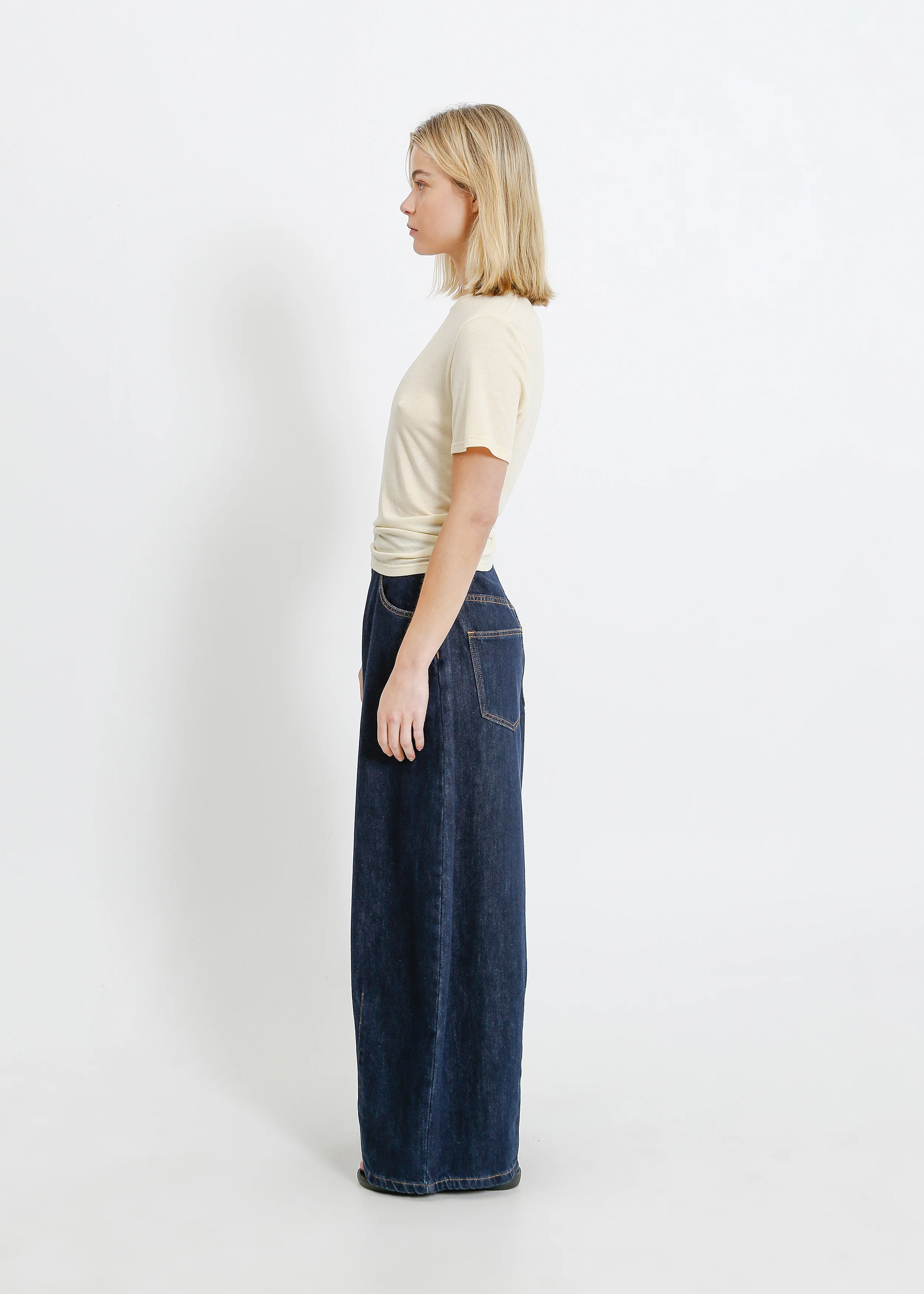 Ellie Jean Long / Navy - Image 3