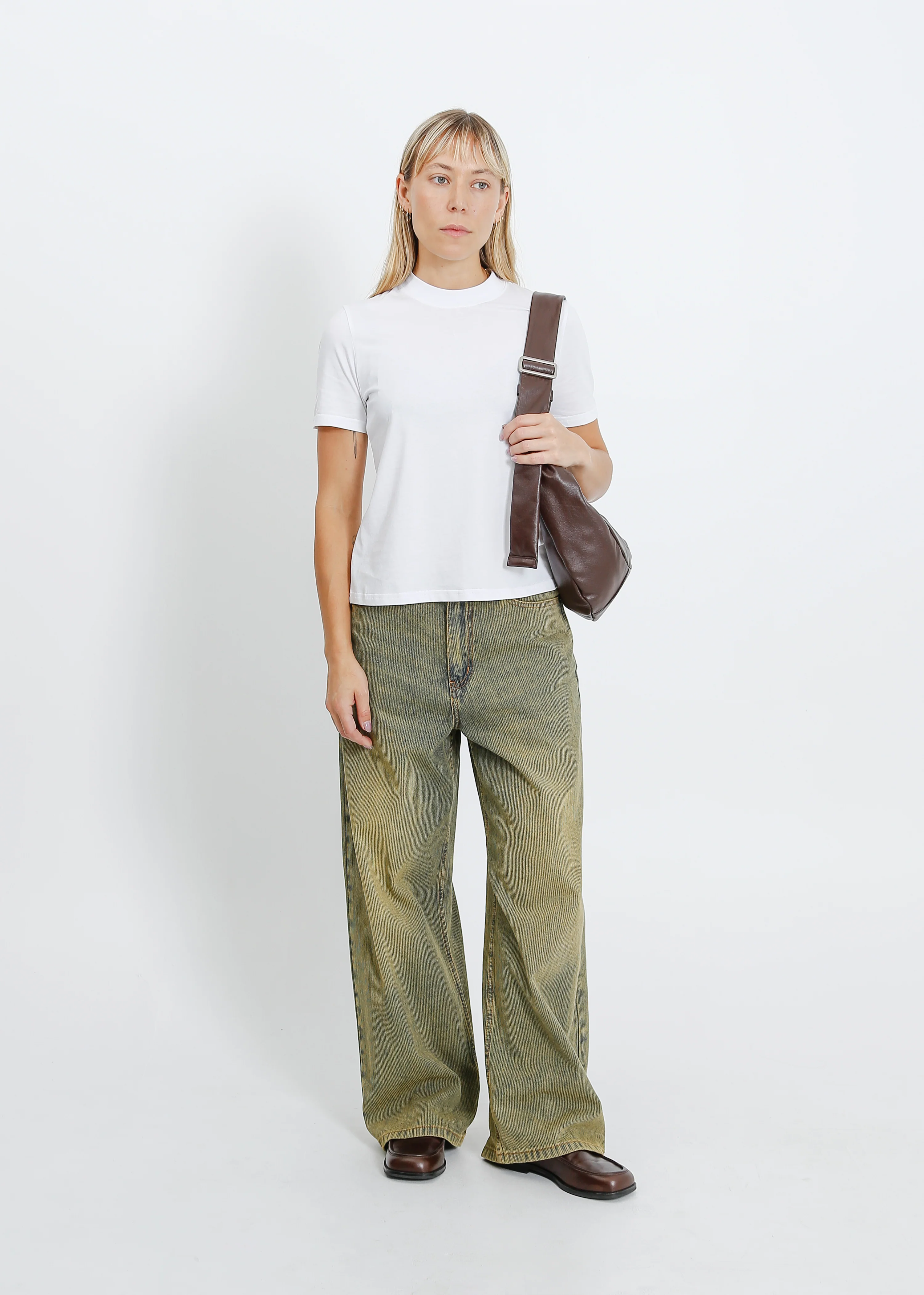 Frieze Leather Bag / Mahogany - Image 4