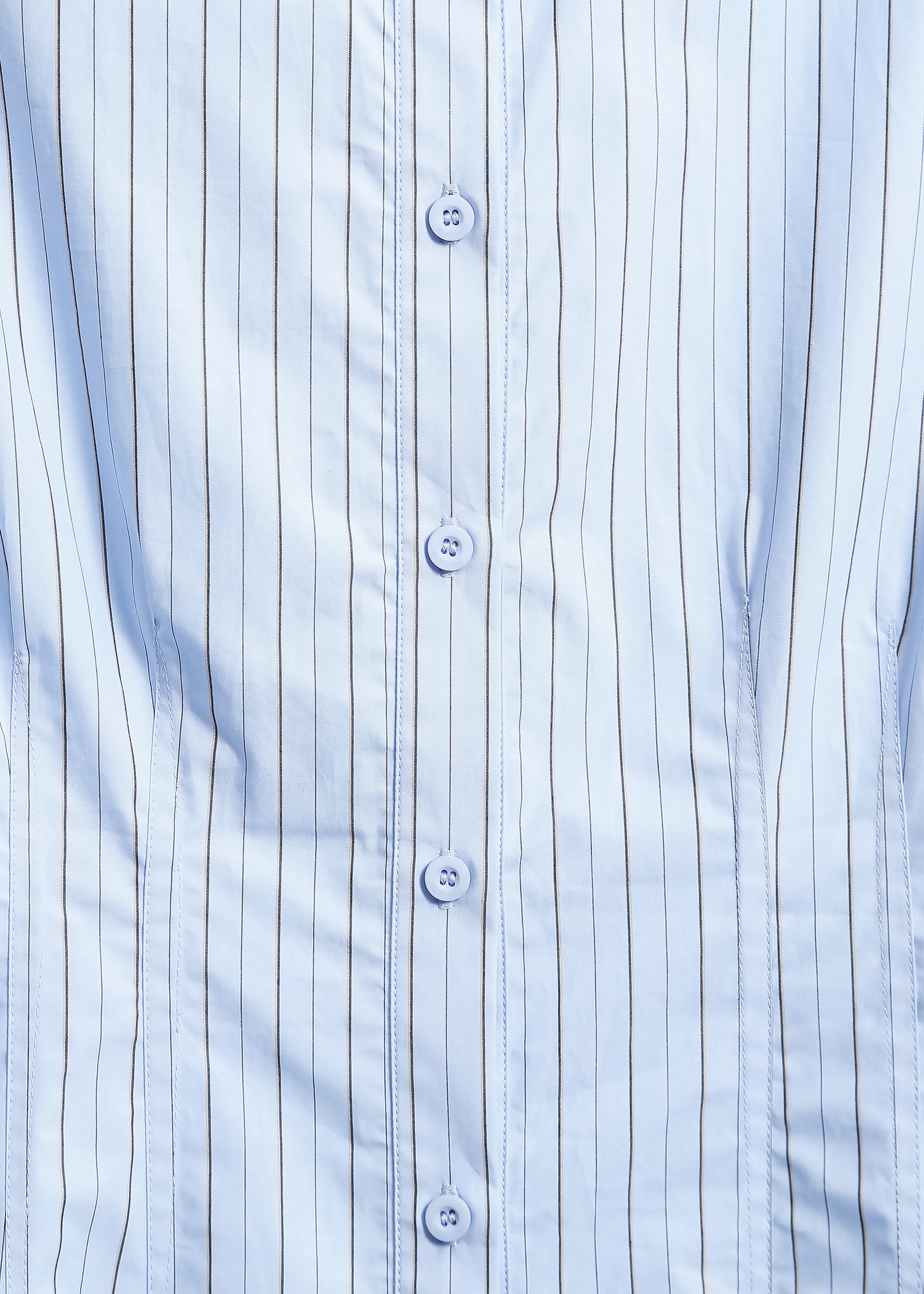 Haniya Shirt / Blue-Beige - Image 6