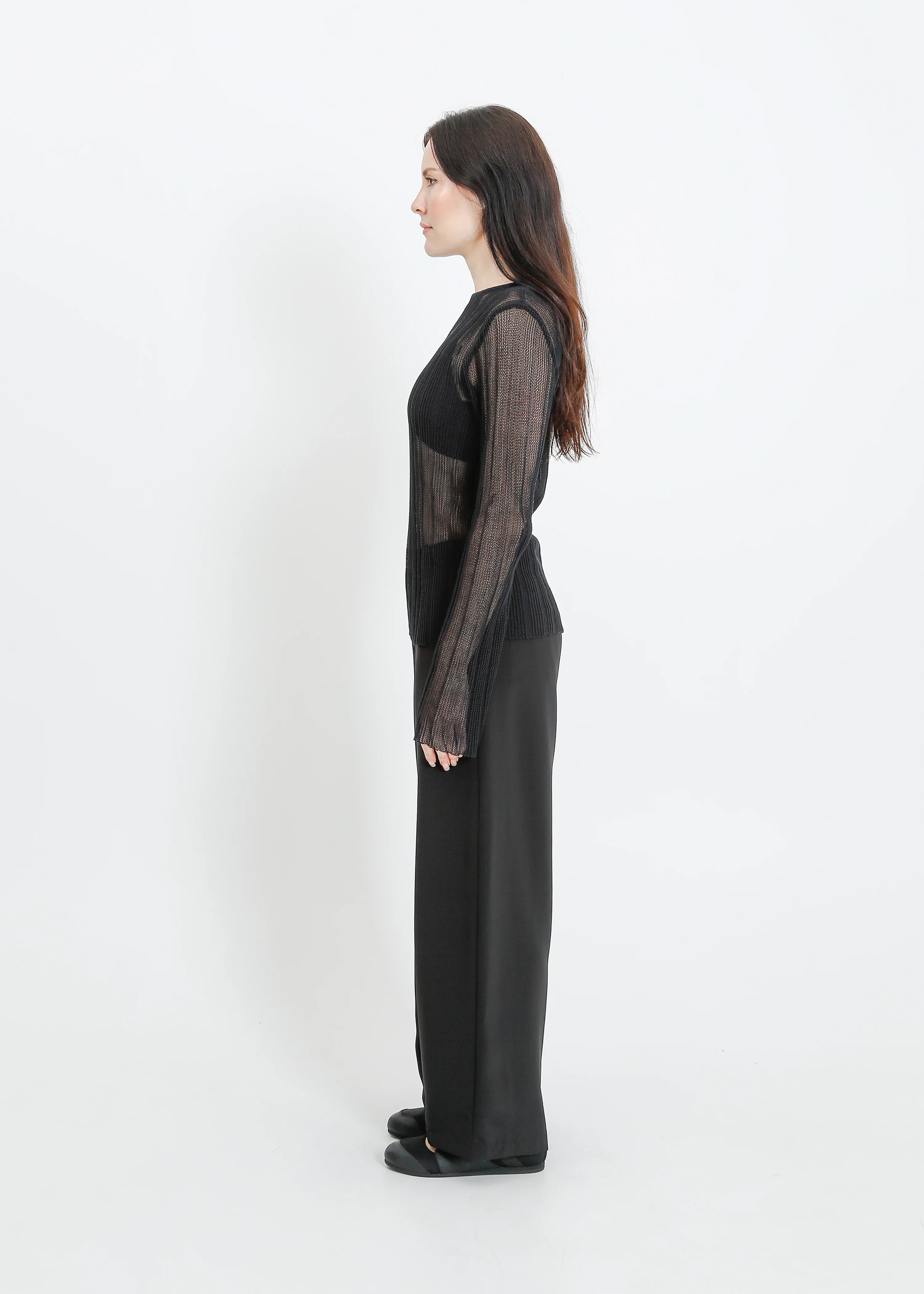 Hera Knit Top / Black - Image 3