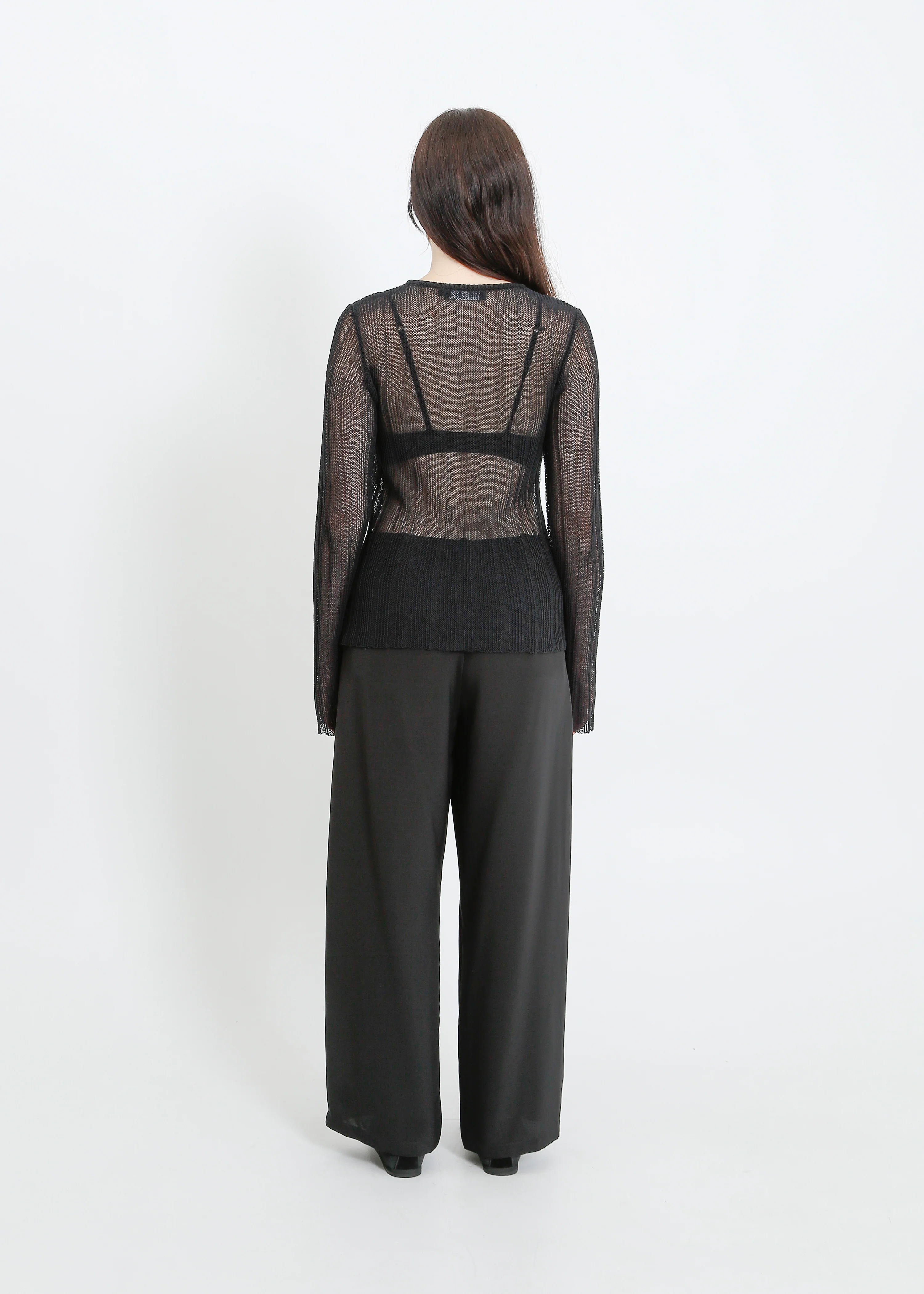 Hera Knit Top / Black - Image 5