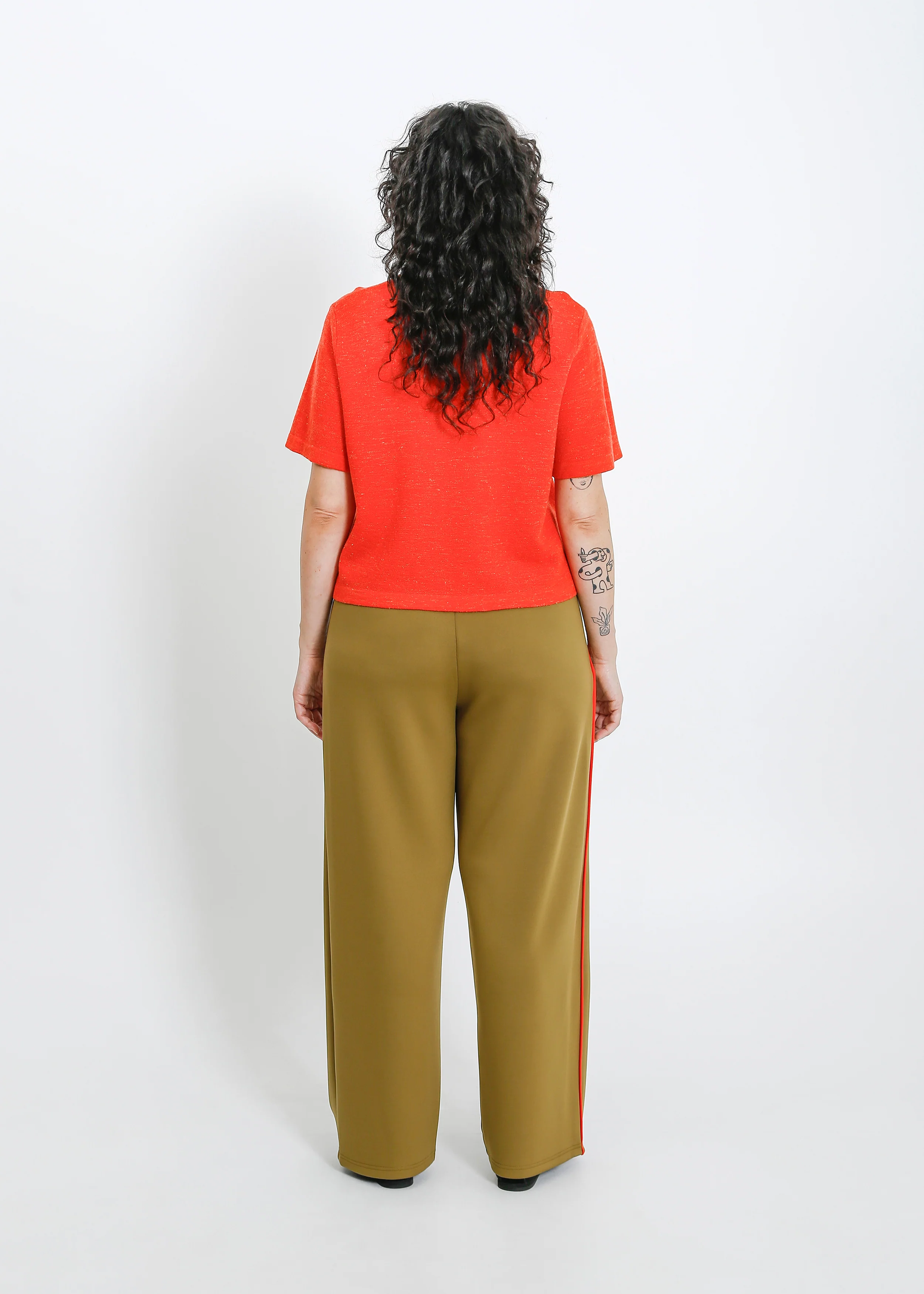 Leni Track Pant / Olive - Image 11