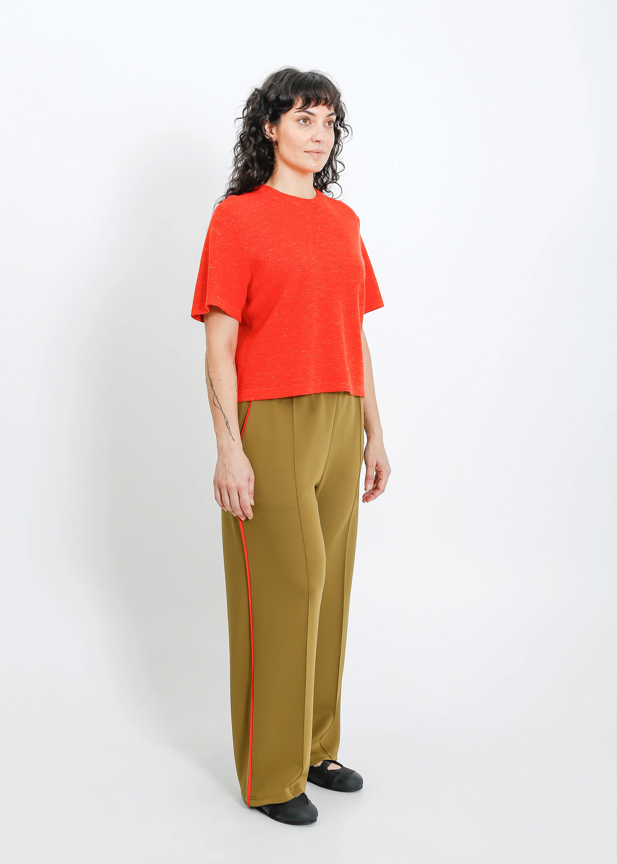 Leni Track Pant / Olive - Image 8