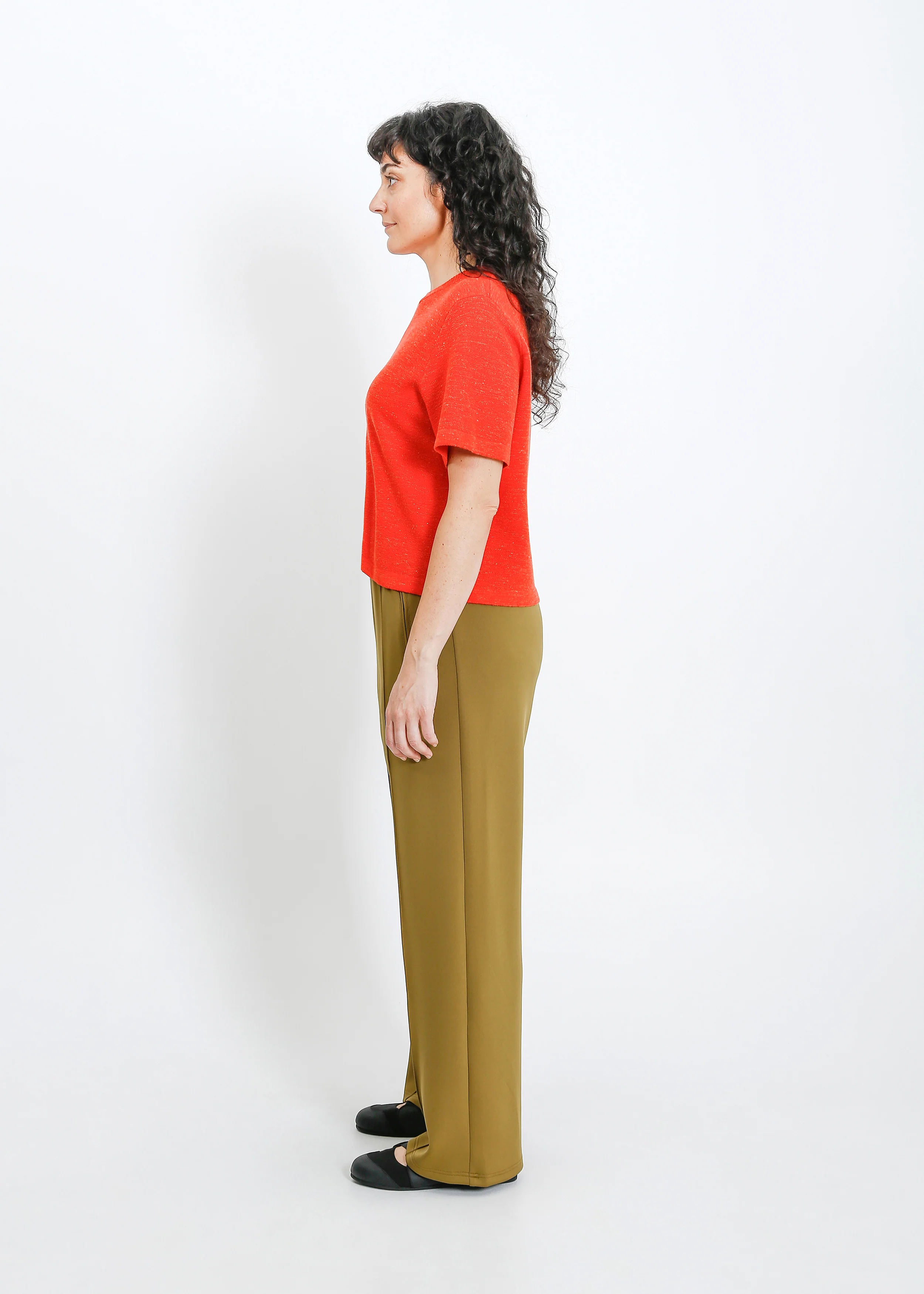 Leni Track Pant / Olive - Image 9