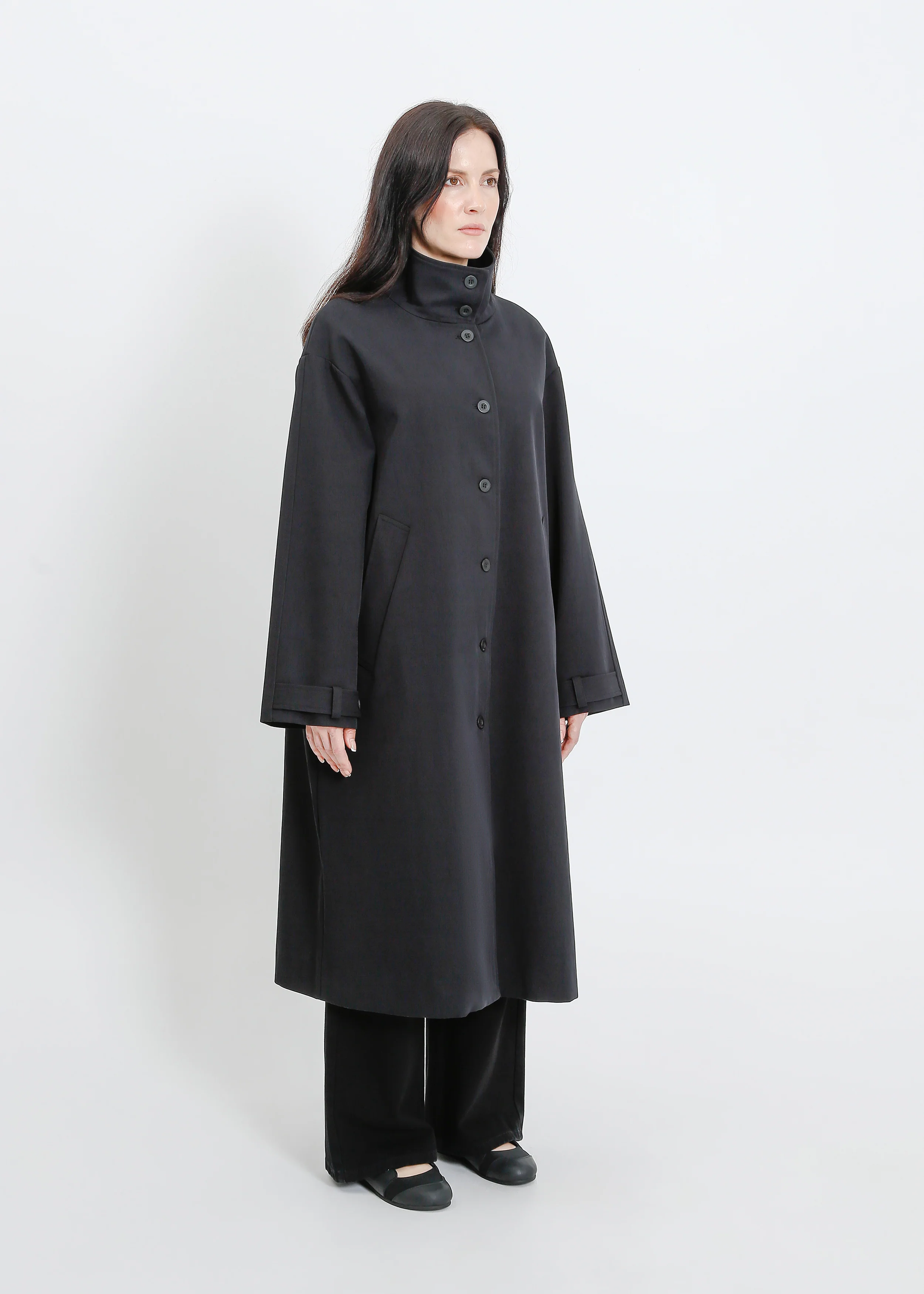 Lindus Coat / Black - Image 3