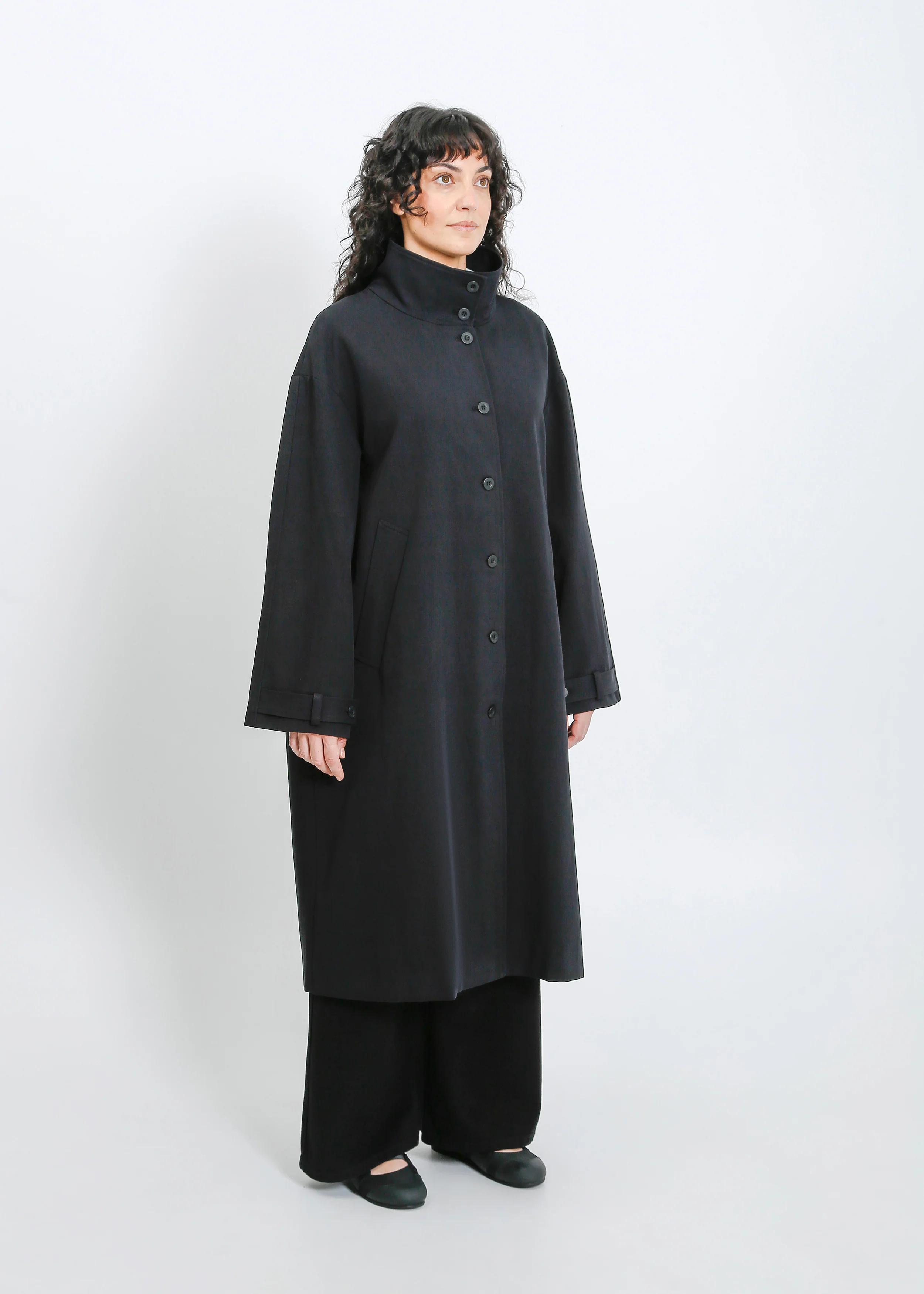 Lindus Coat / Black - Image 8
