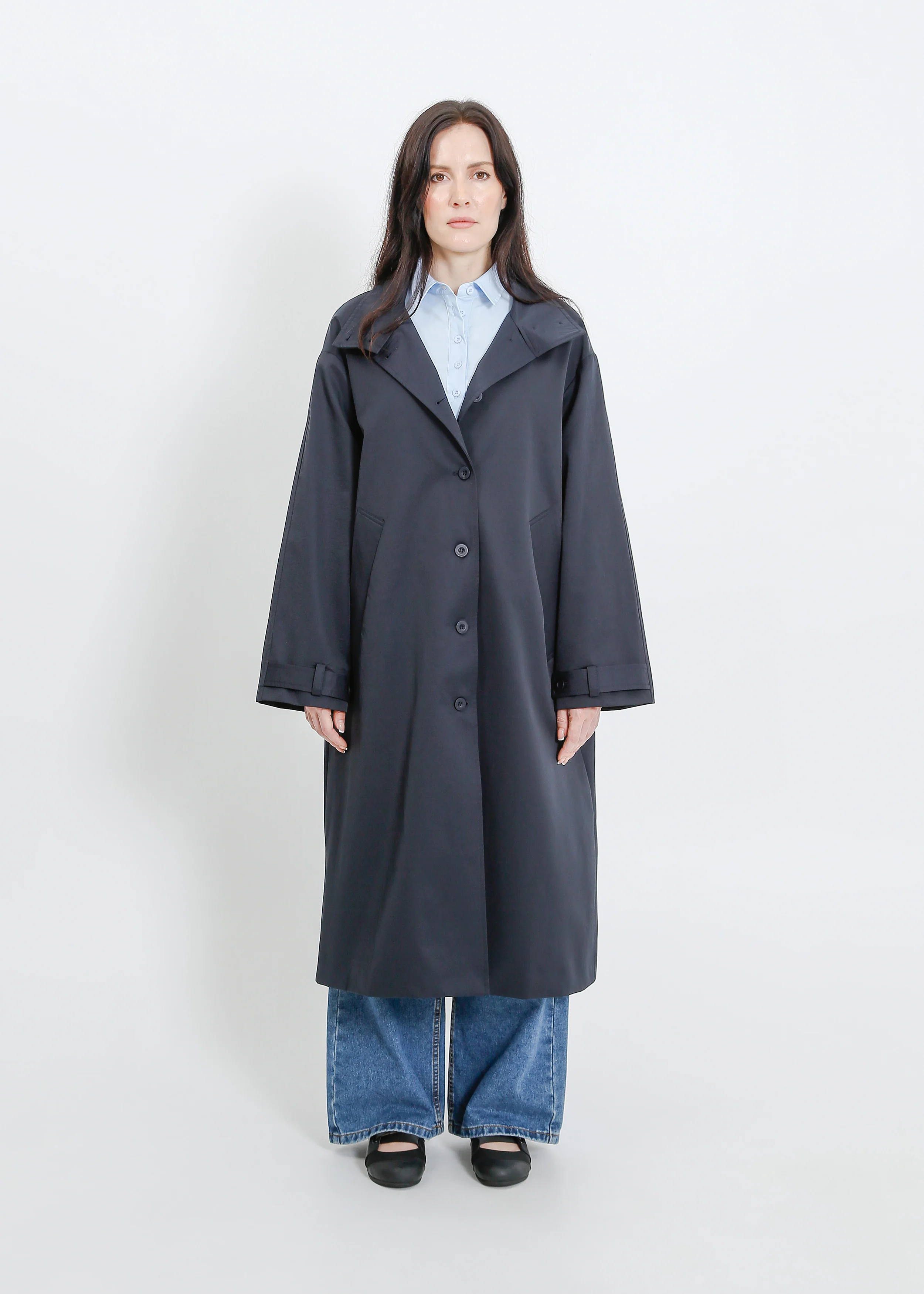 Lindus Coat / Navy - Image 2