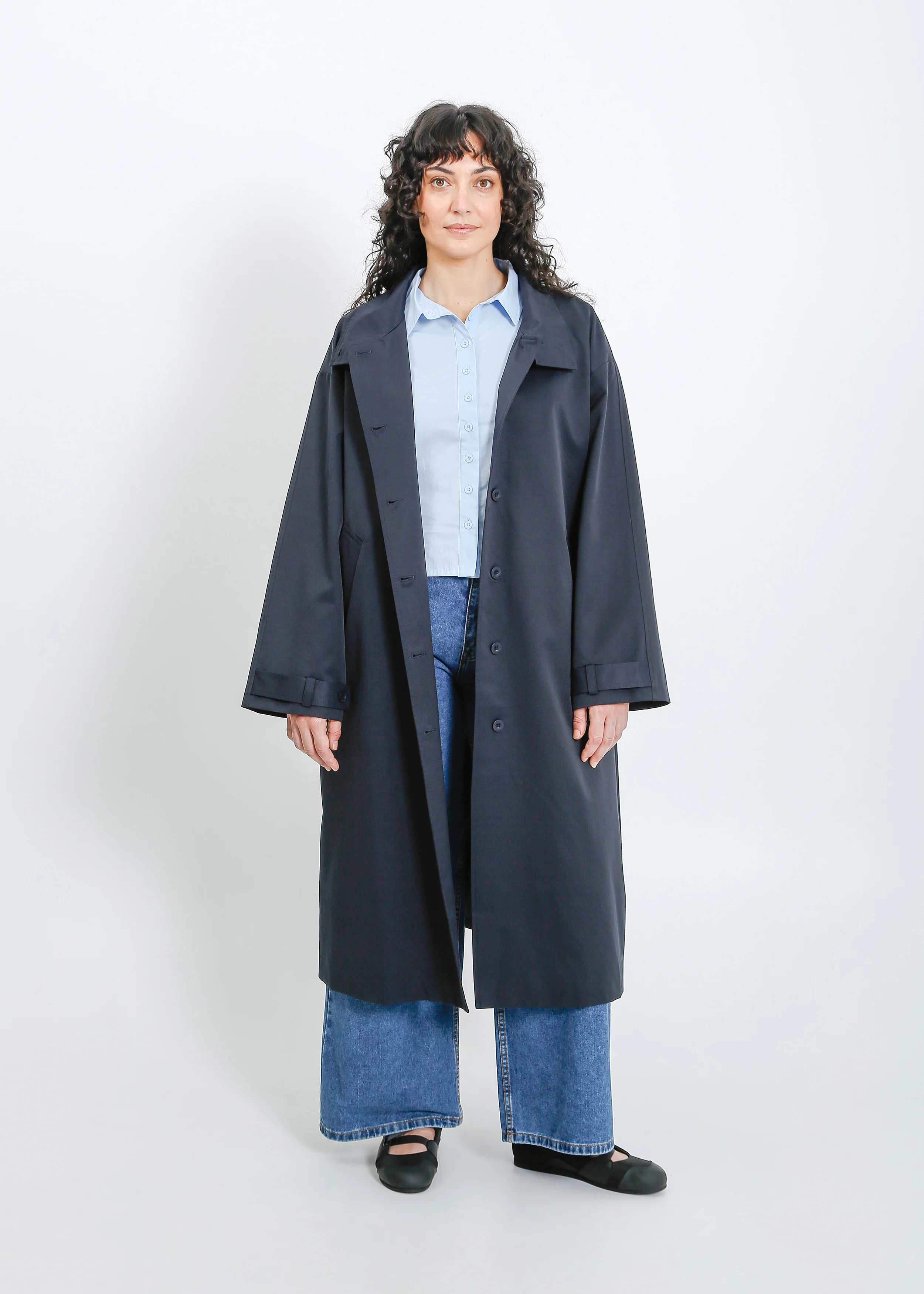 Lindus Coat / Navy - Image 6
