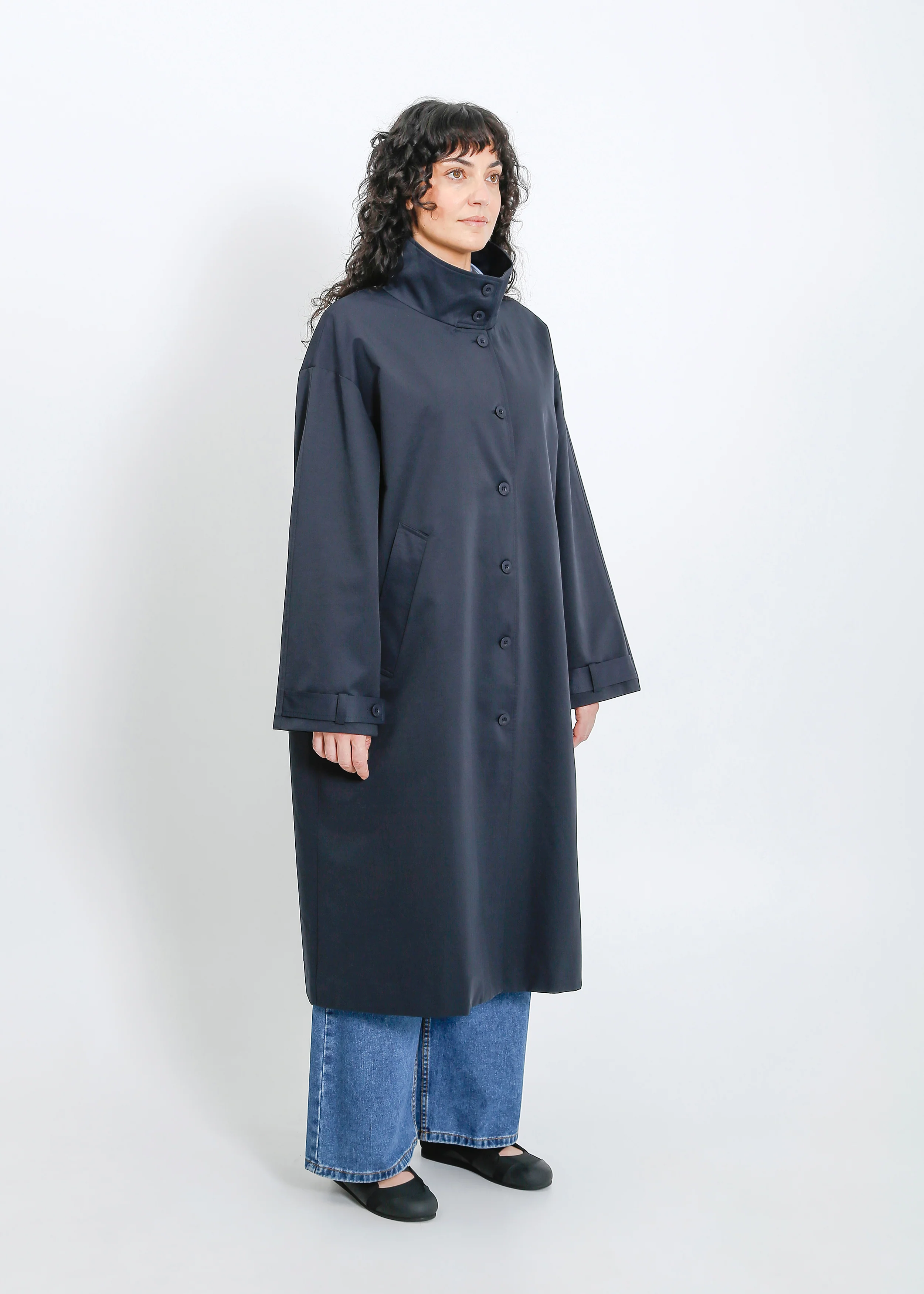 Lindus Coat / Navy - Image 8