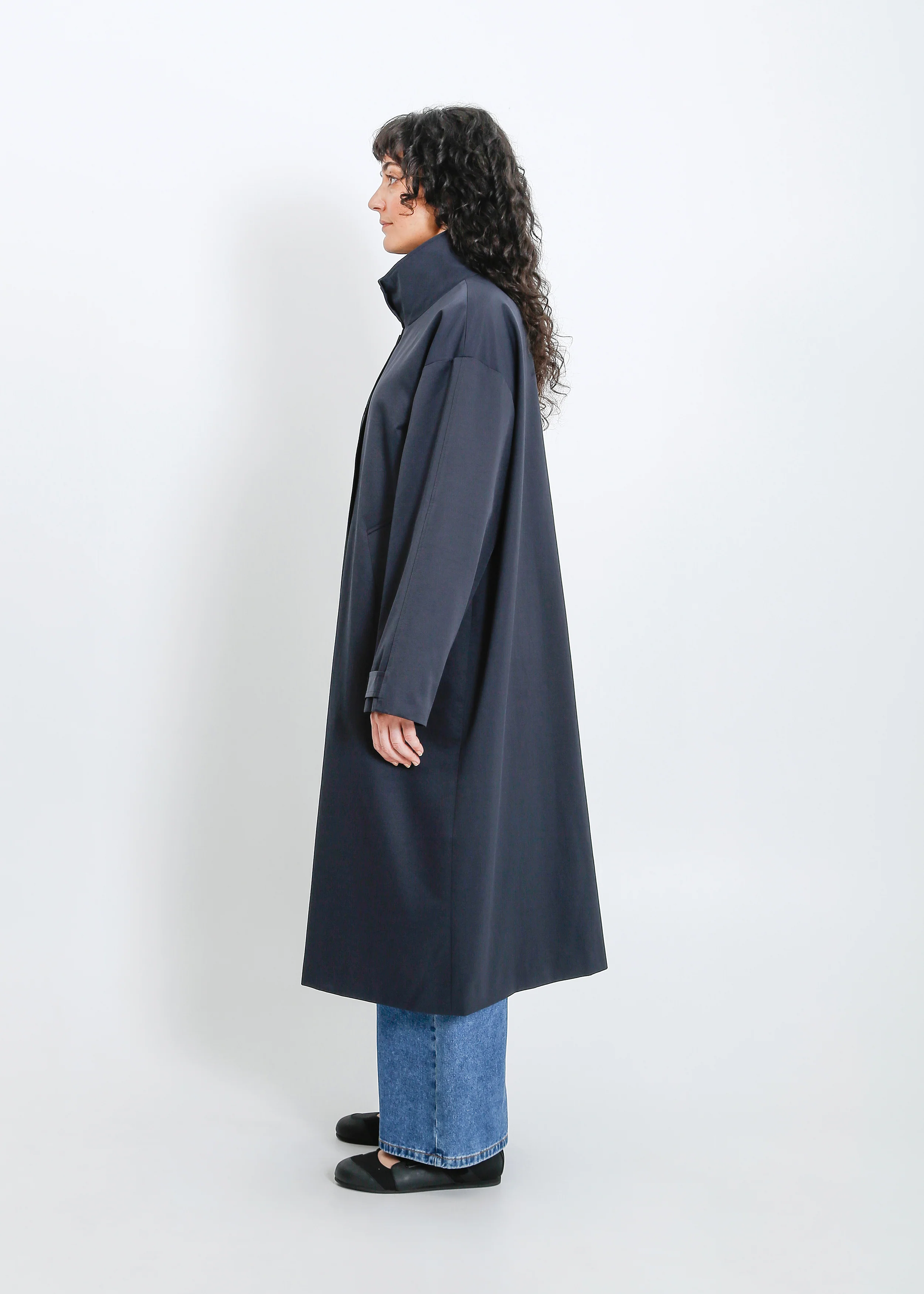 Lindus Coat / Navy - Image 9