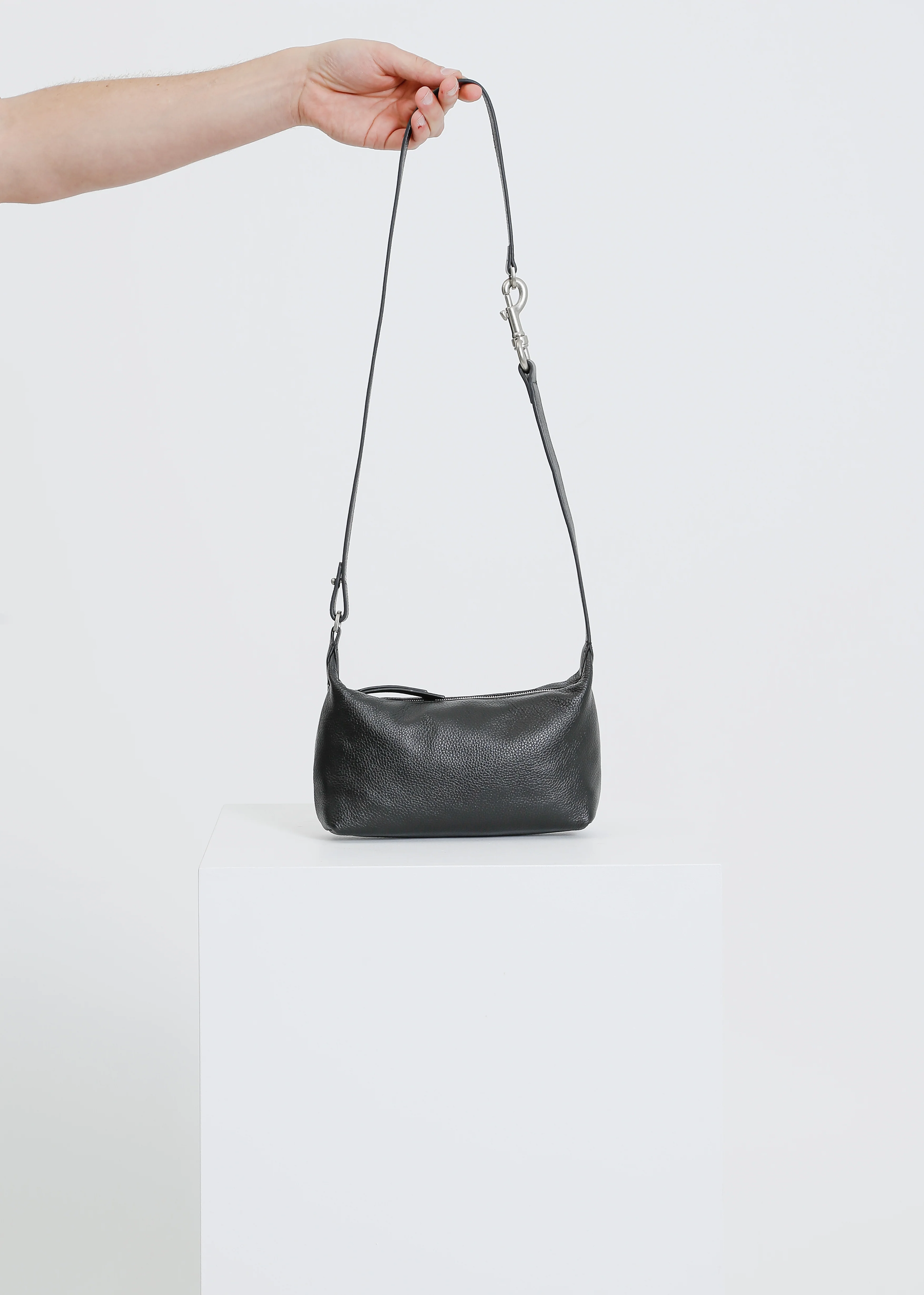 Malo Leather Bag / Black - Image 3