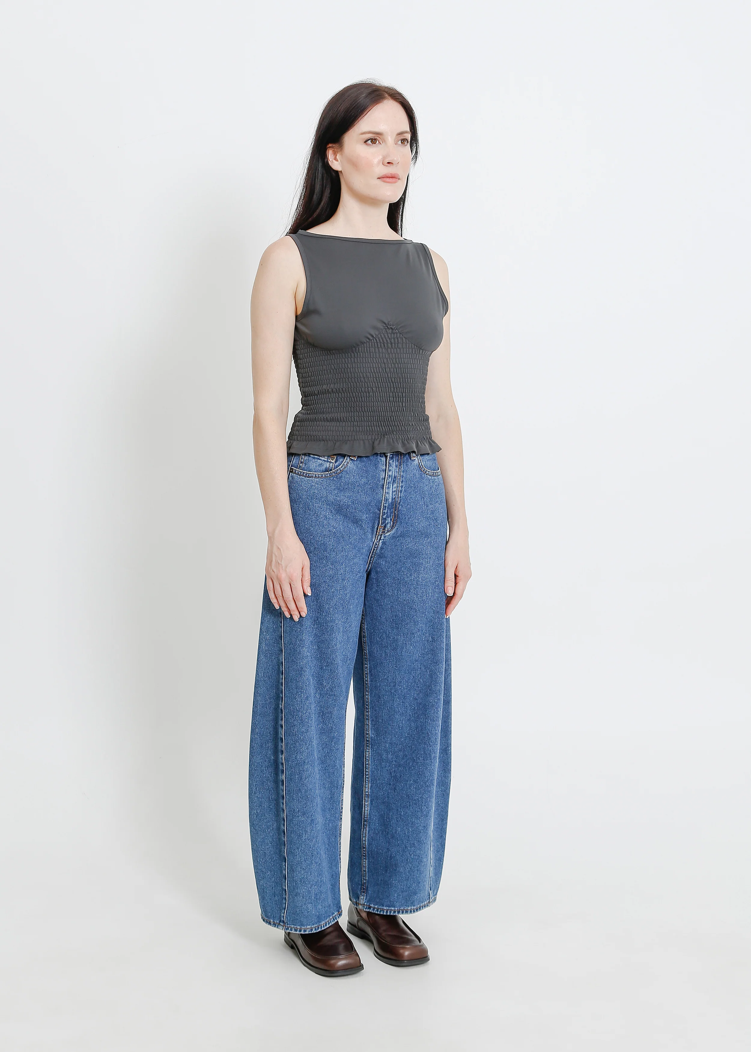 Marianna Top / Graphite - Image 2
