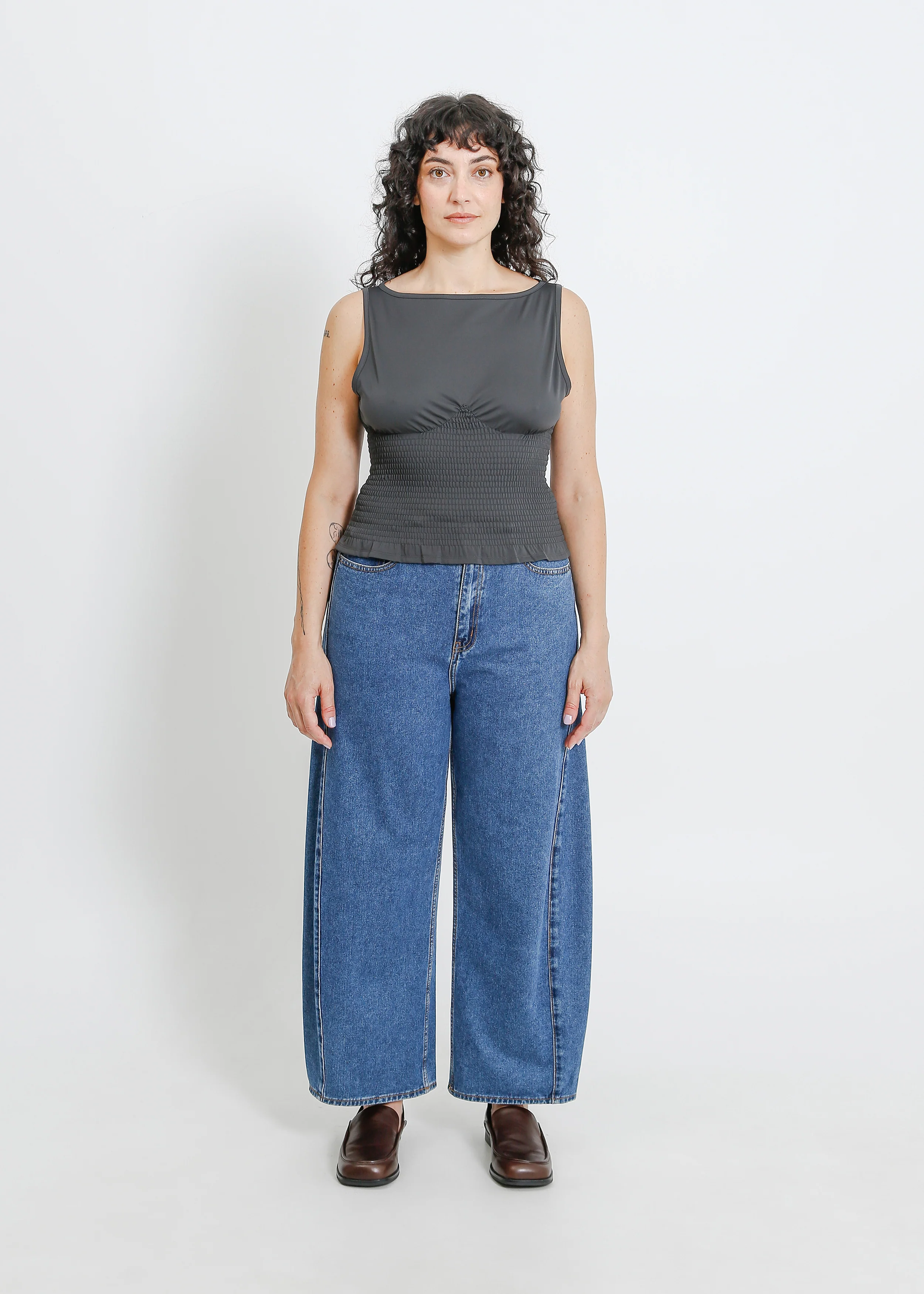 Marianna Top / Graphite - Image 6