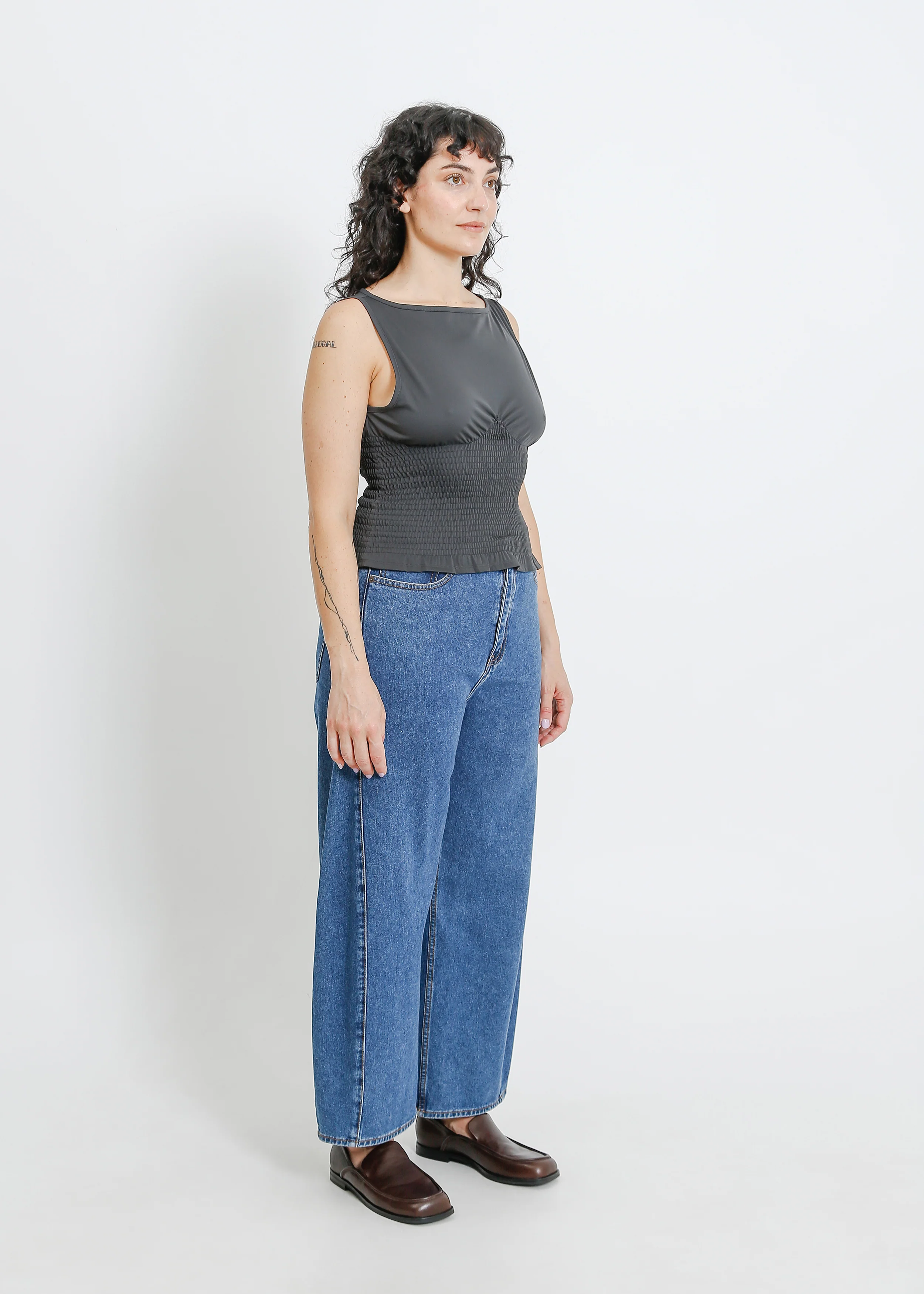 Marianna Top / Graphite - Image 7