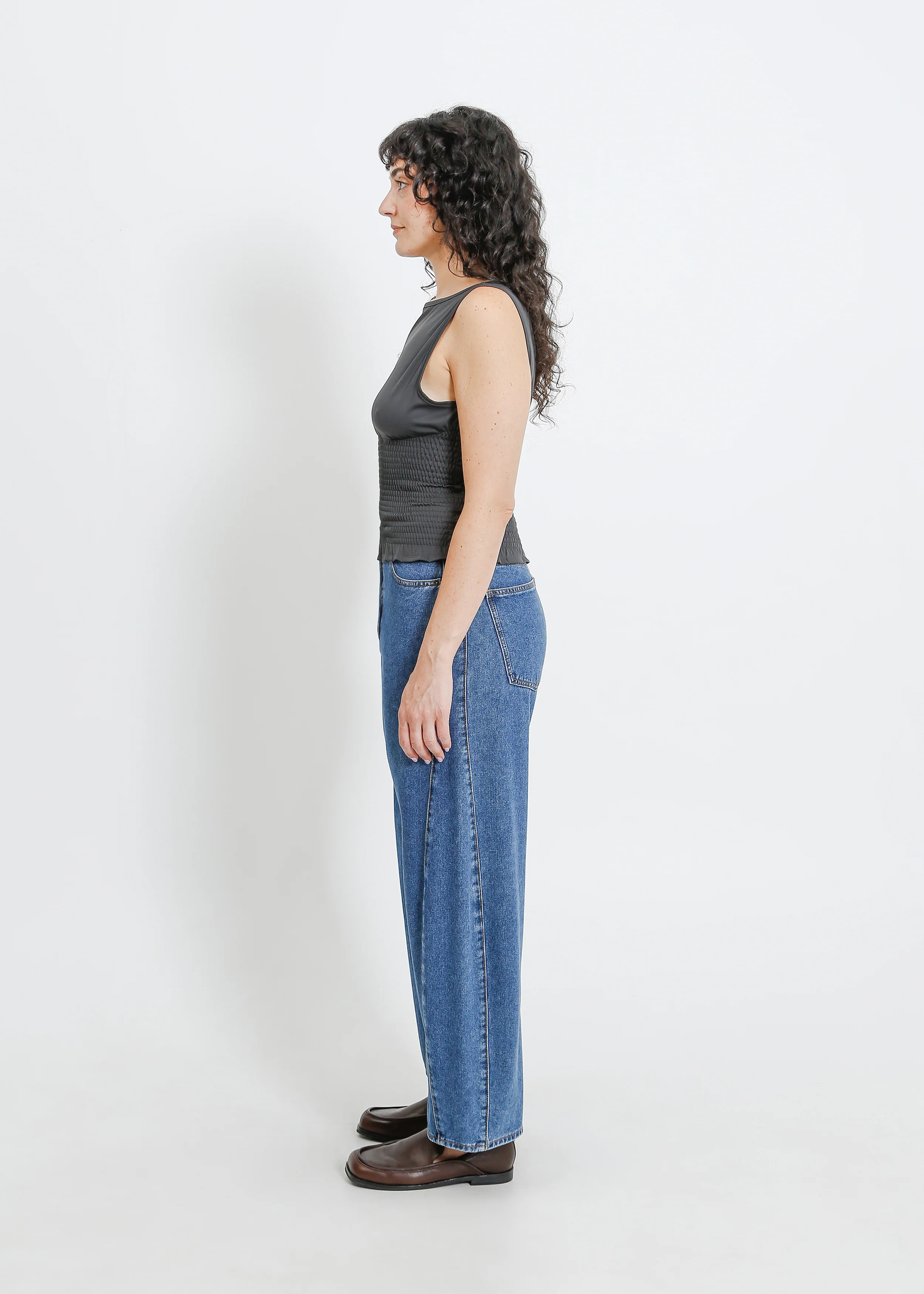 Marianna Top / Graphite - Image 8