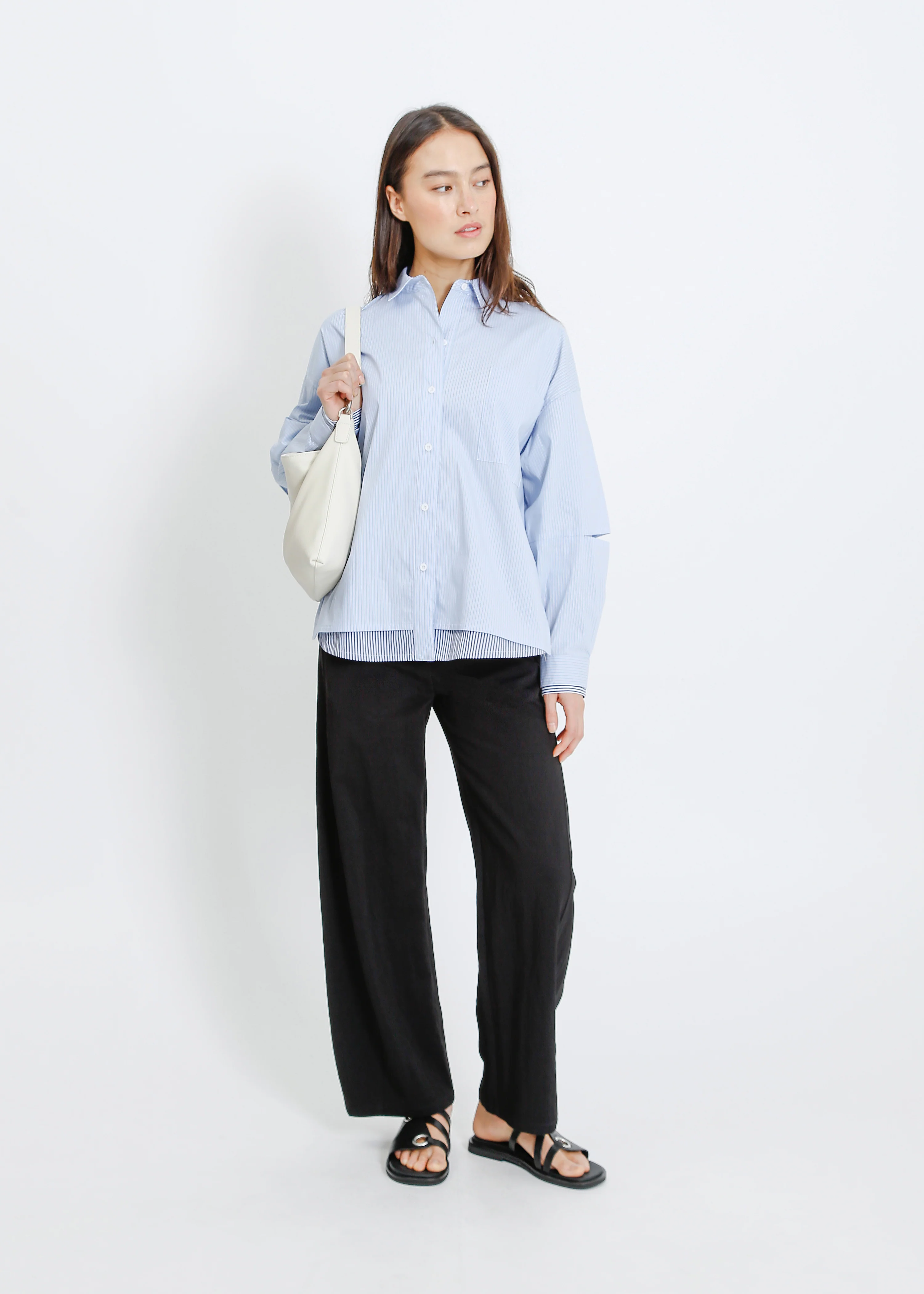 Mirage Leather Bag / Cream - Image 3
