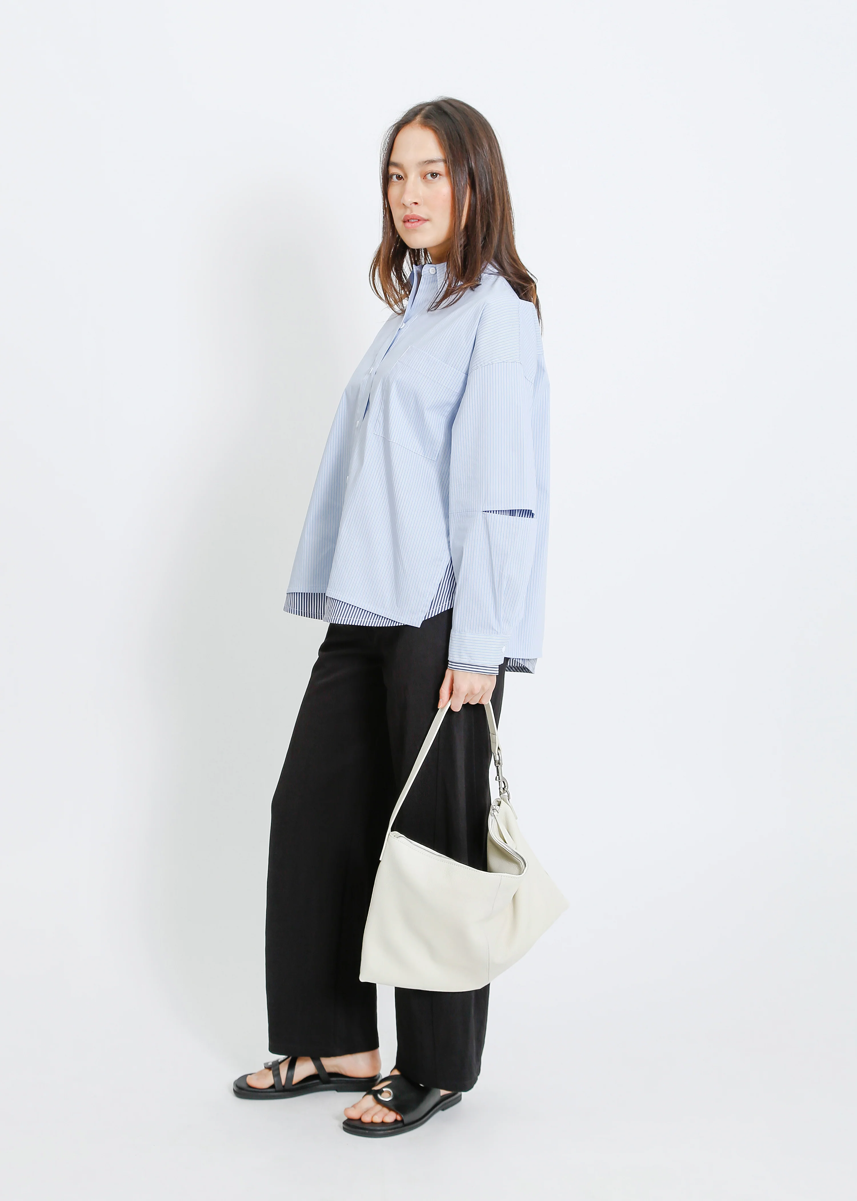 Mirage Leather Bag / Cream - Image 4