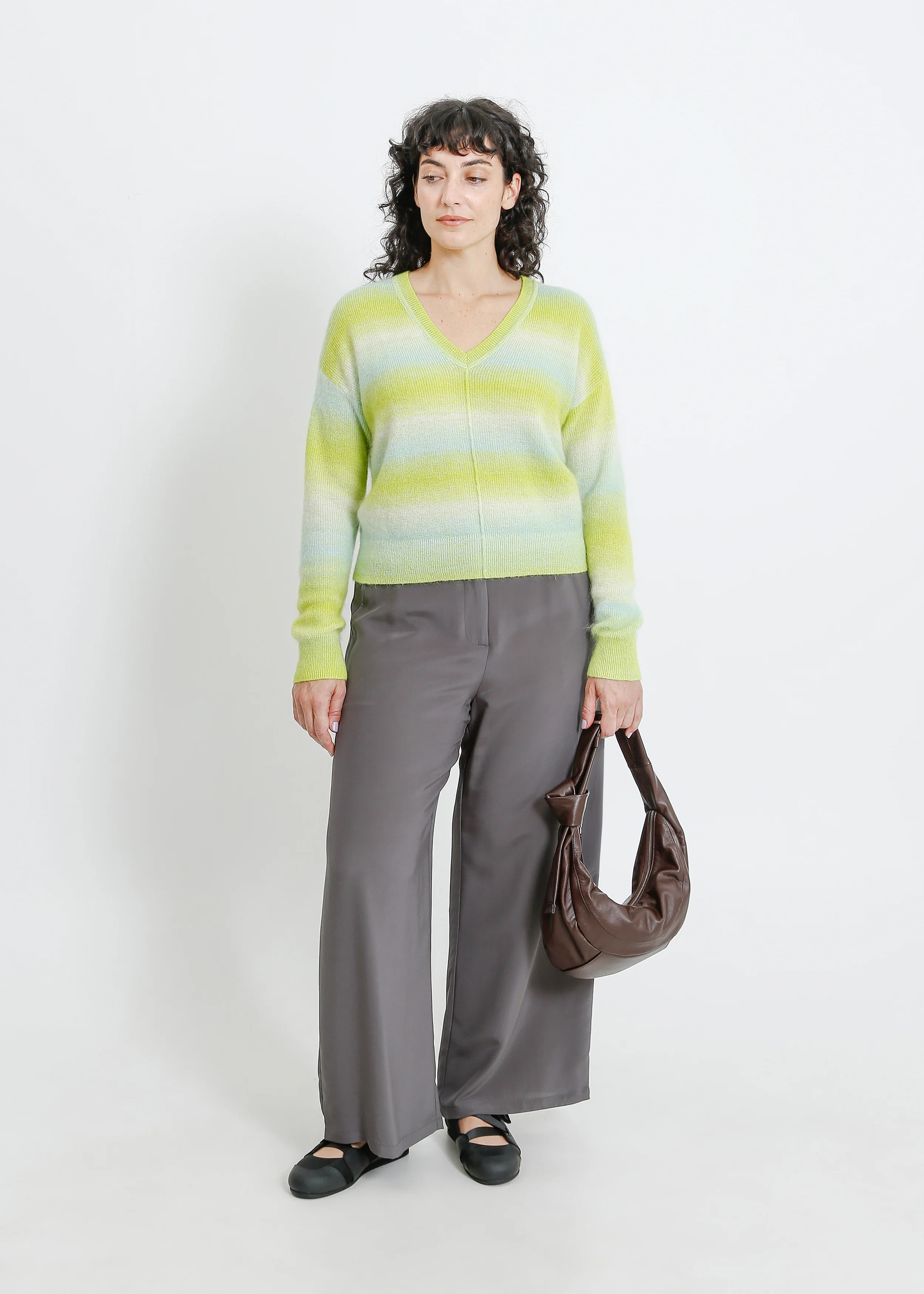 Nicolas Knit Top / Multi Gradient - Image 10