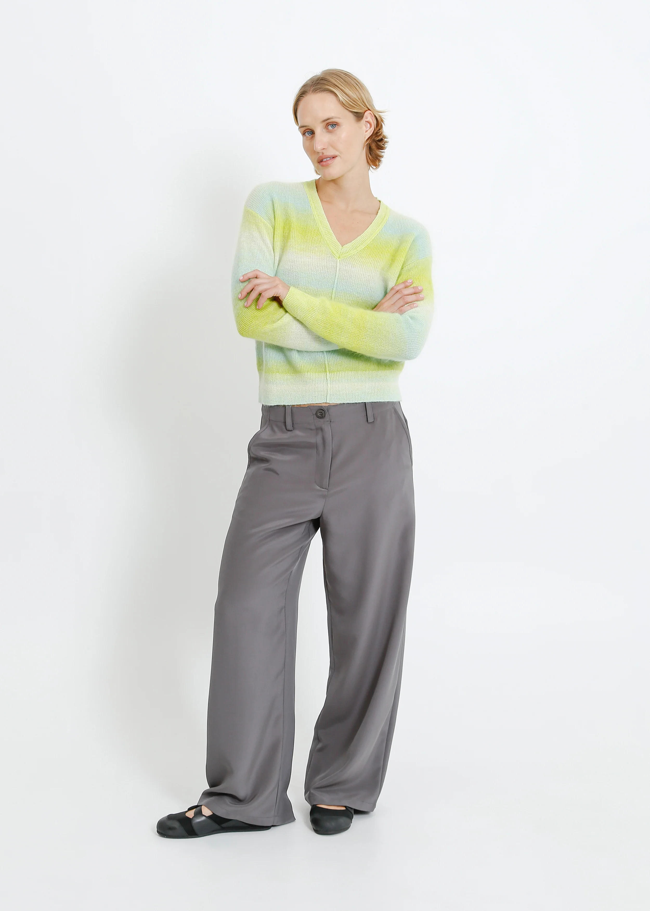 Nicolas Knit Top / Multi Gradient - Image 5
