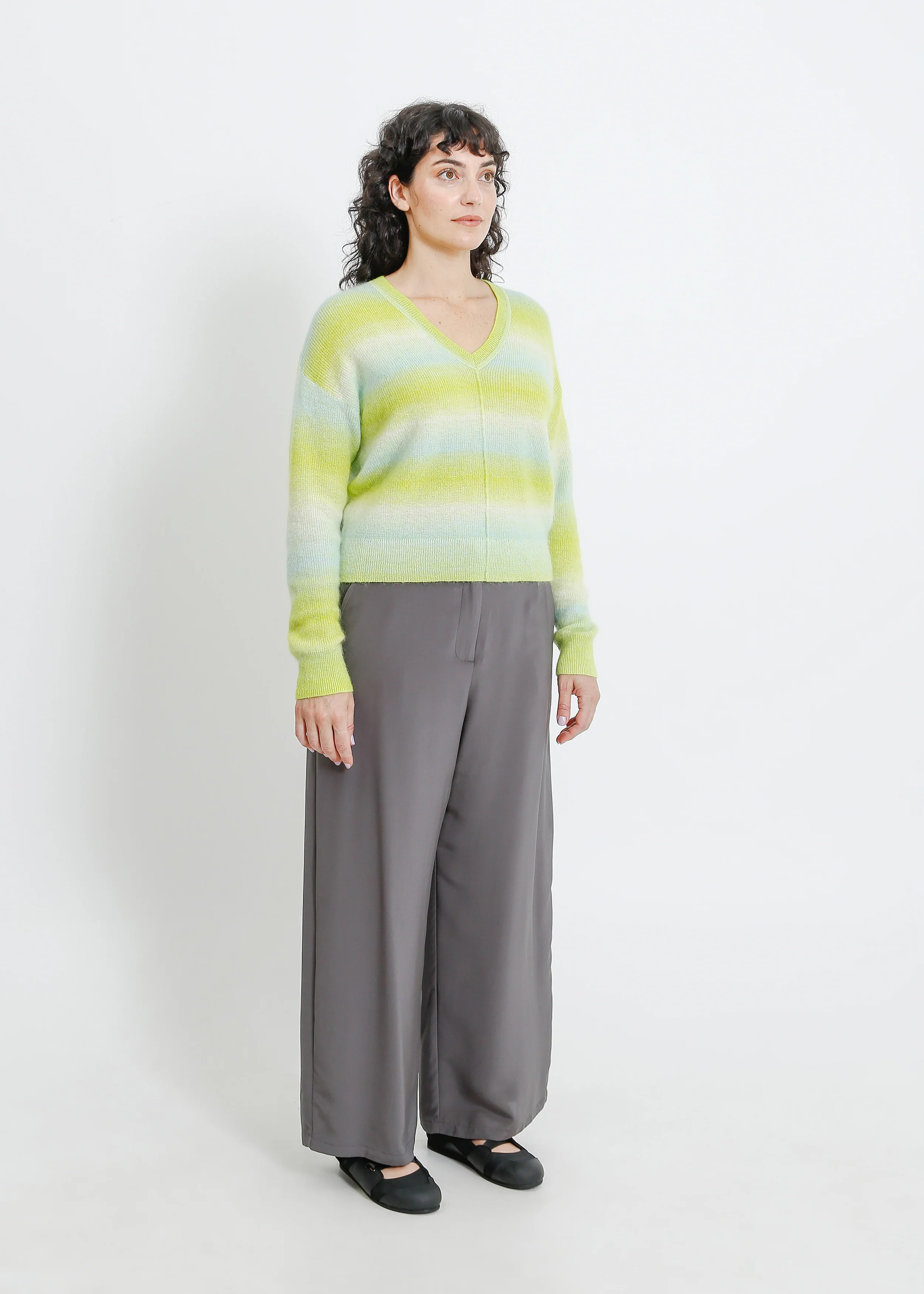Nicolas Knit Top / Multi Gradient - Image 7