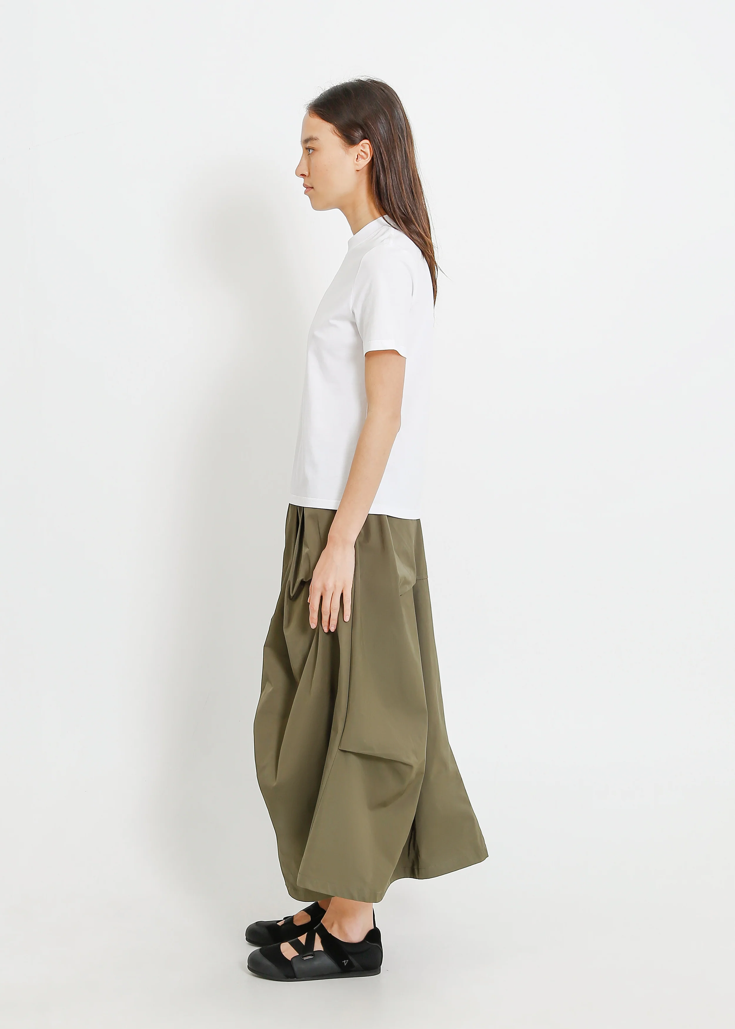 Nora Skirt / Khaki - Image 3