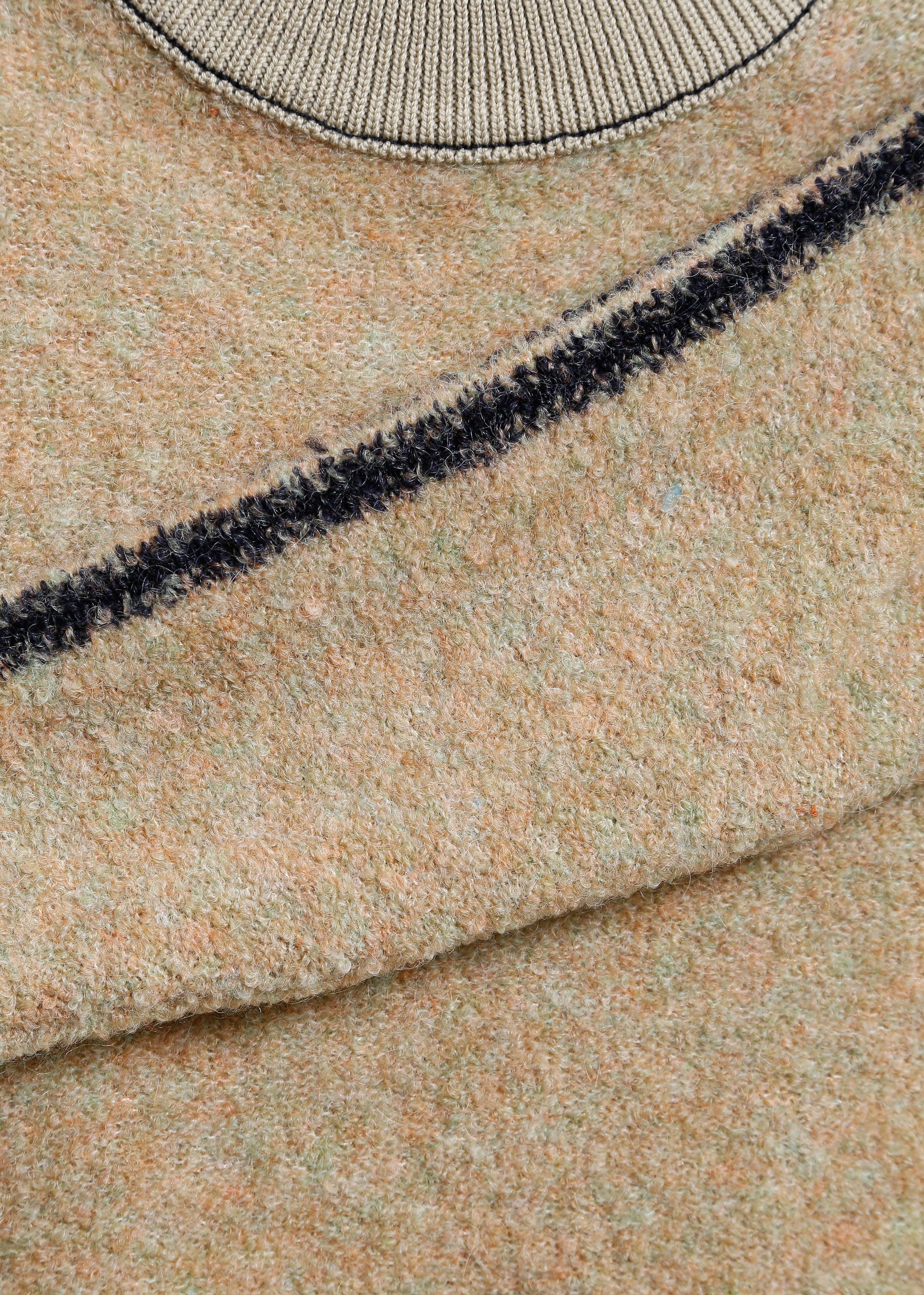Oakland Knit Sweat / Beige-Mint - Image 6